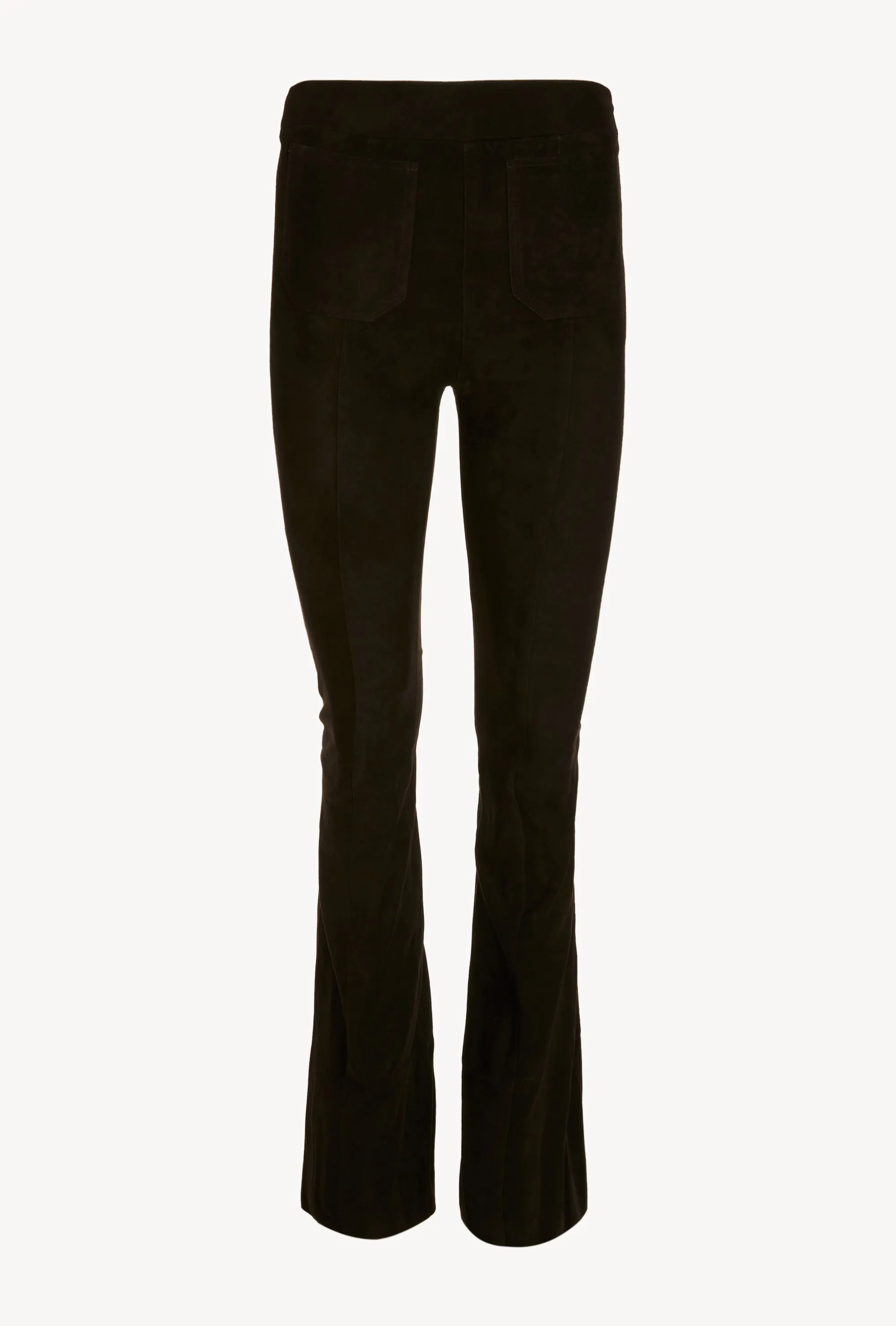 Suede Patch Pocket Super Flare Pants sold by SPRWMN product image thumbnail 2