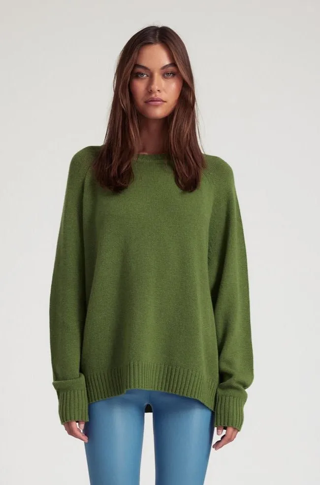 Artichoke Cashmere Loose Gauge Crewneck sold by SPRWMN