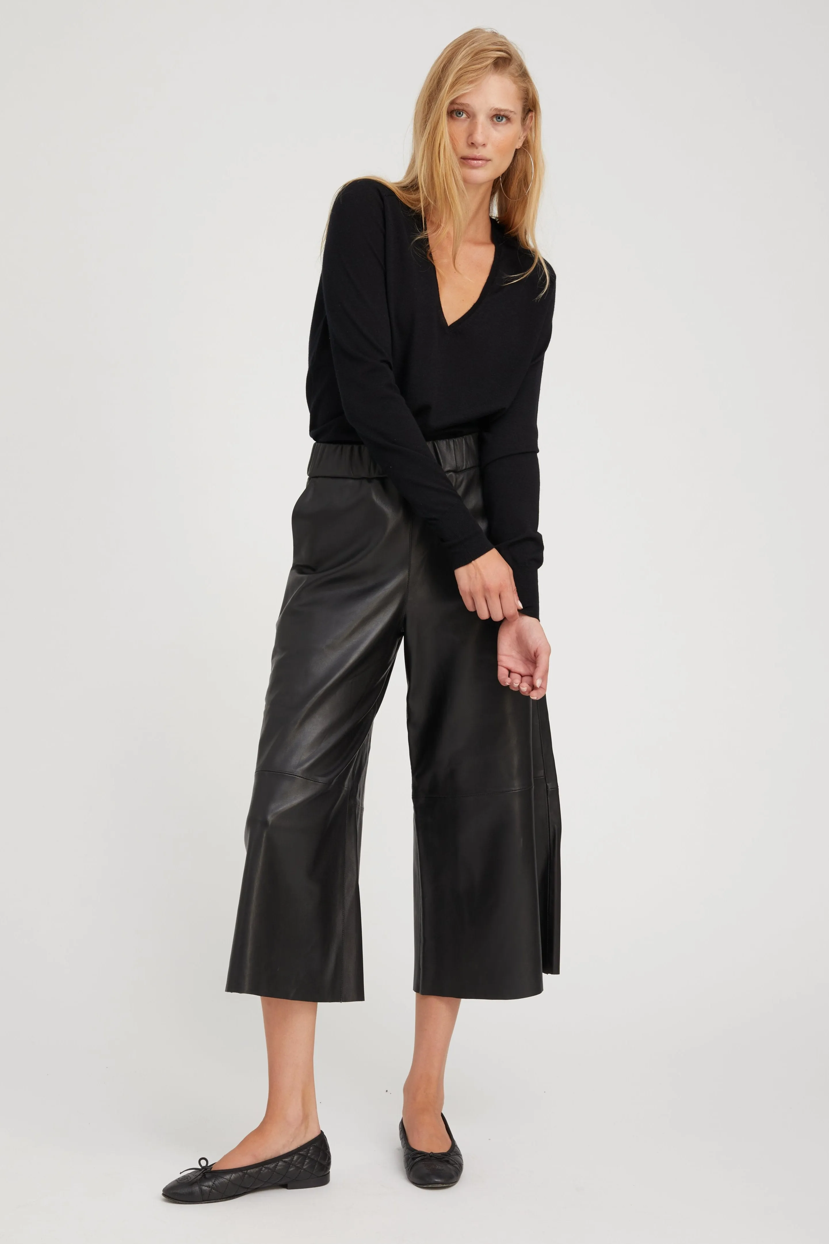 Cashmere V-Neck Sweater sold by SPRWMN product image thumbnail 3