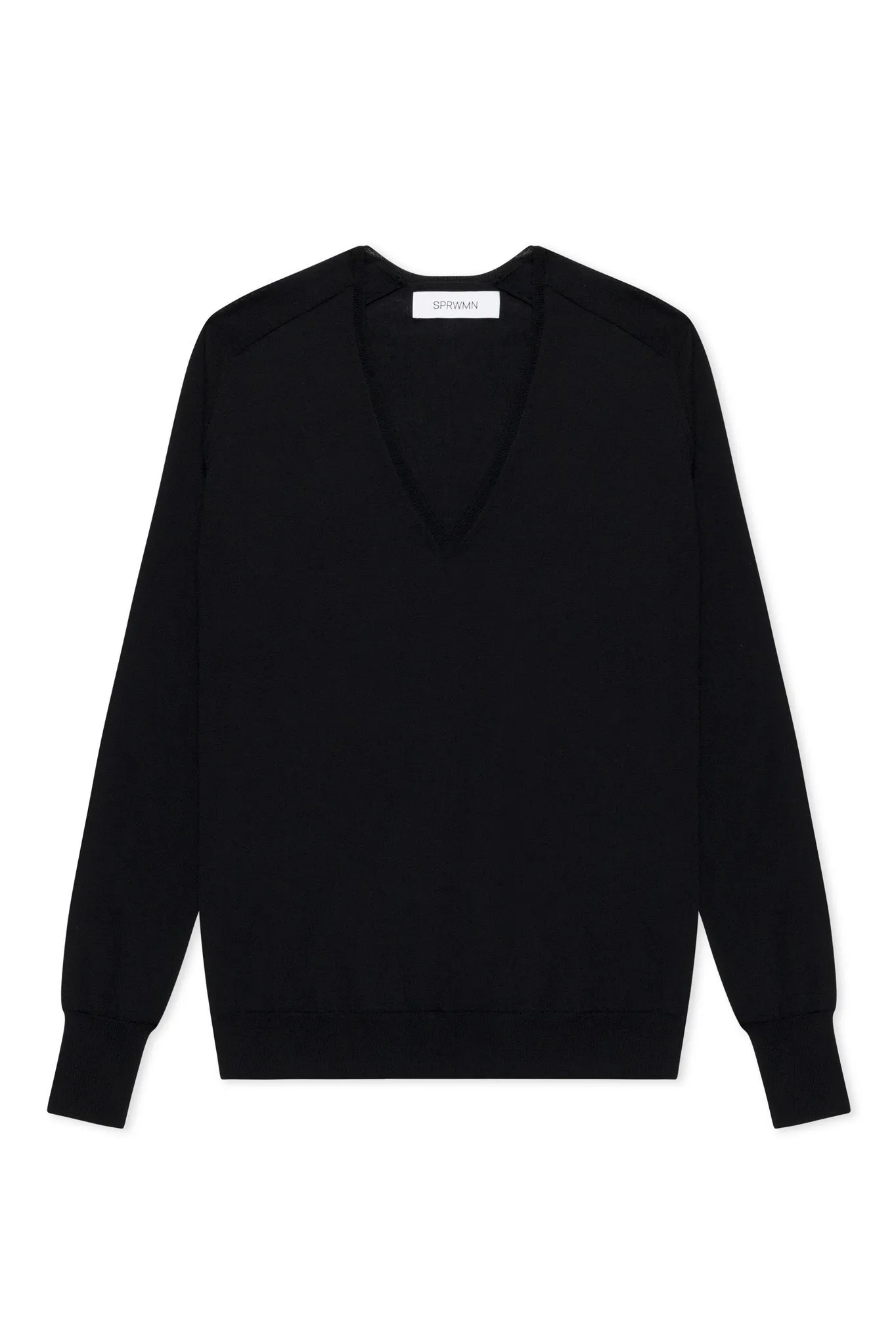 Cashmere V-Neck Sweater sold by SPRWMN product image thumbnail 2