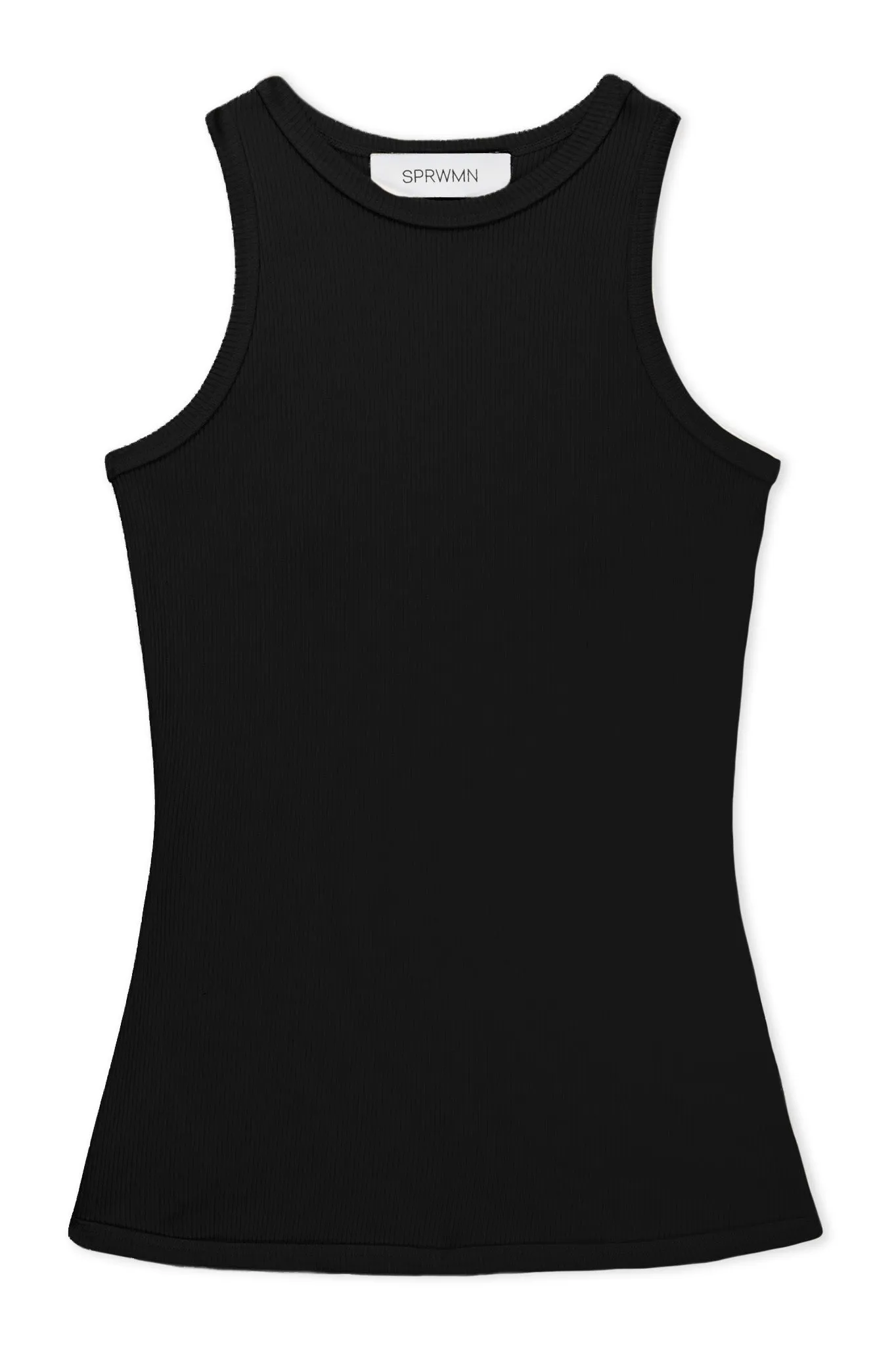 Black Rib Racer Tank sold by SPRWMN product image thumbnail 2