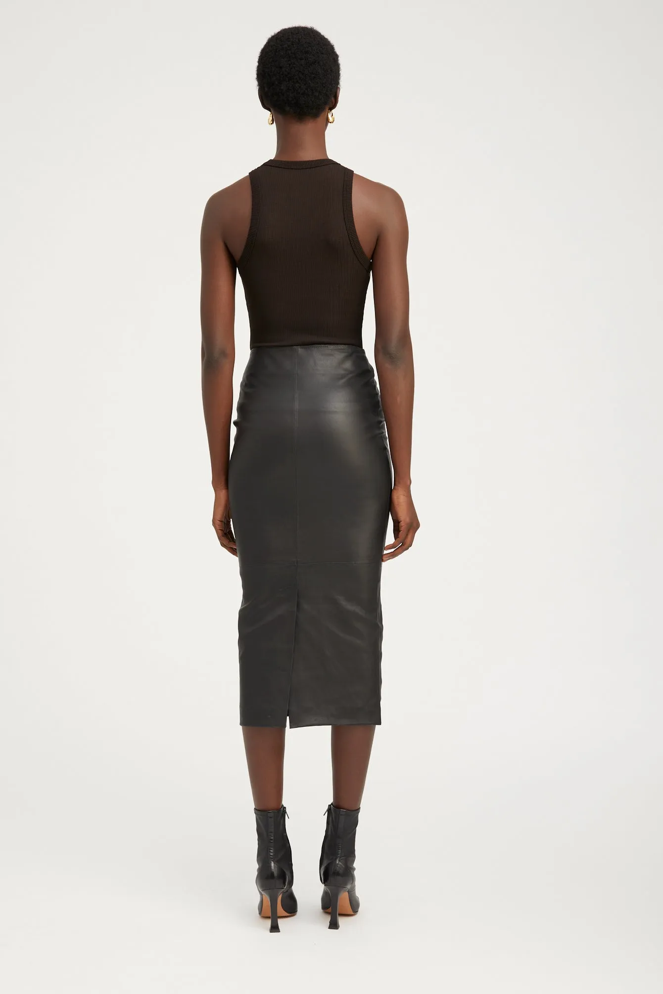 Black Rib Racer Tank sold by SPRWMN product image thumbnail 4