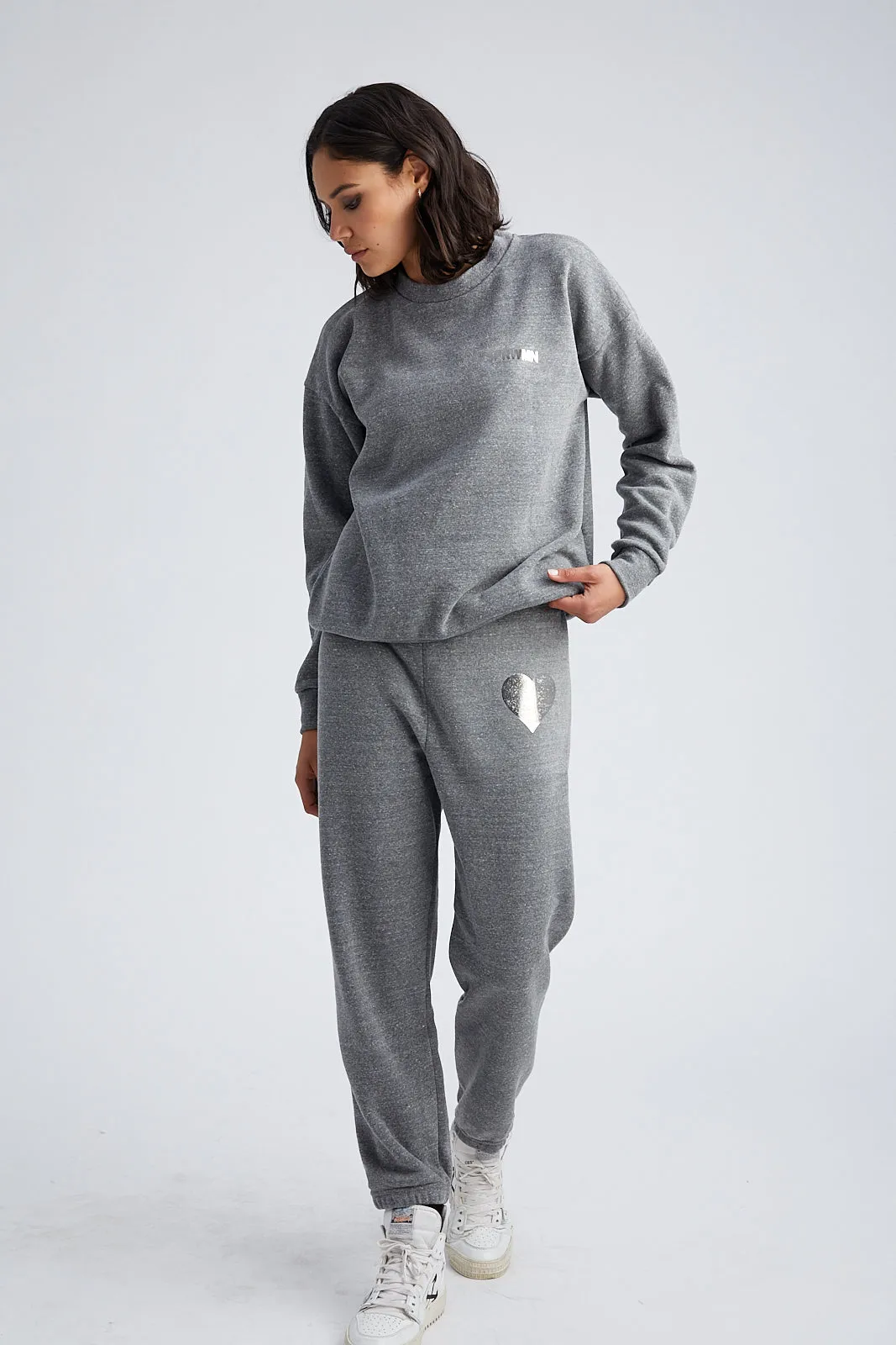 Dark Grey Logo Sweatshirt sold by SPRWMN product image thumbnail 2