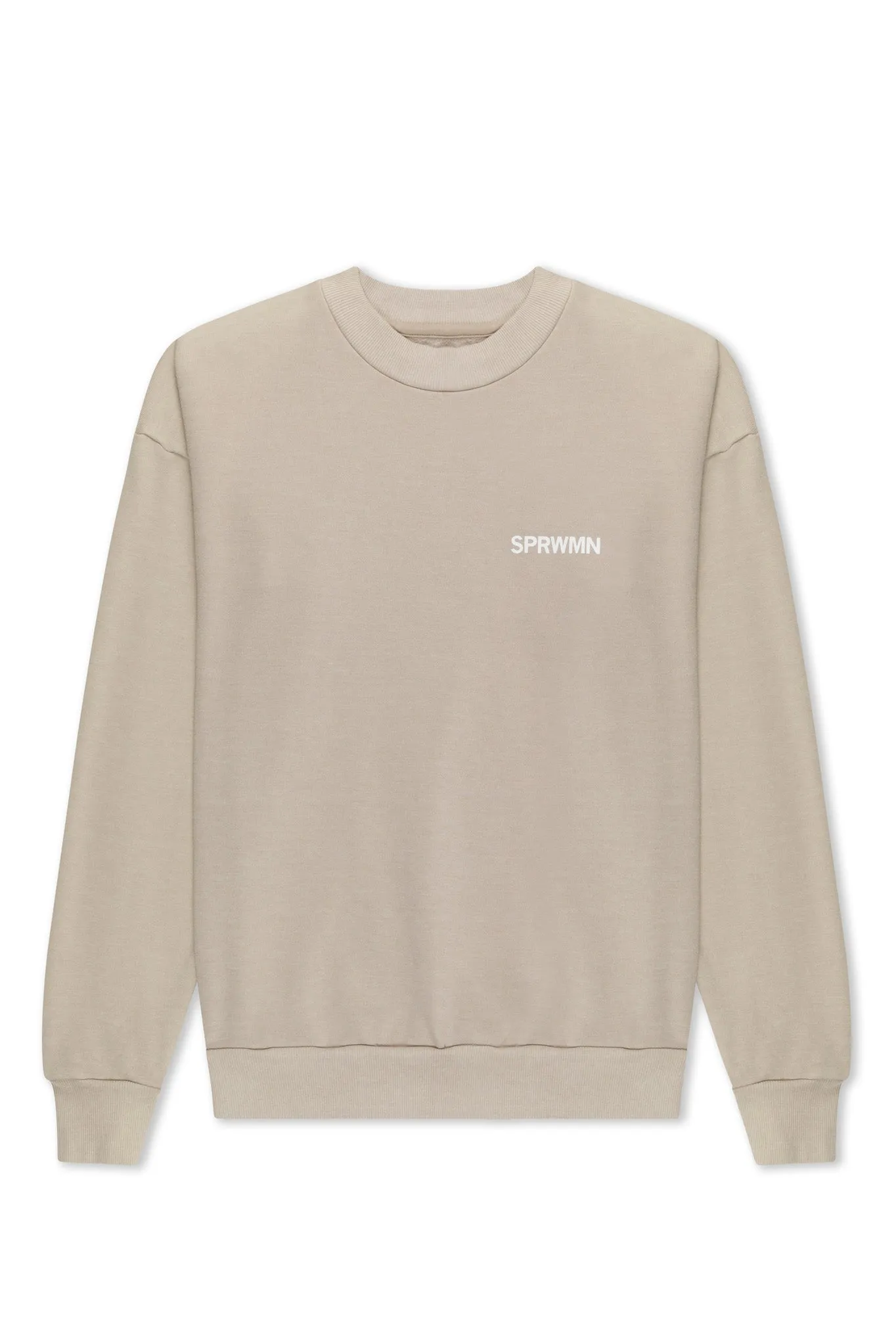 Taupe Logo Sweatshirt sold by SPRWMN product image thumbnail 2