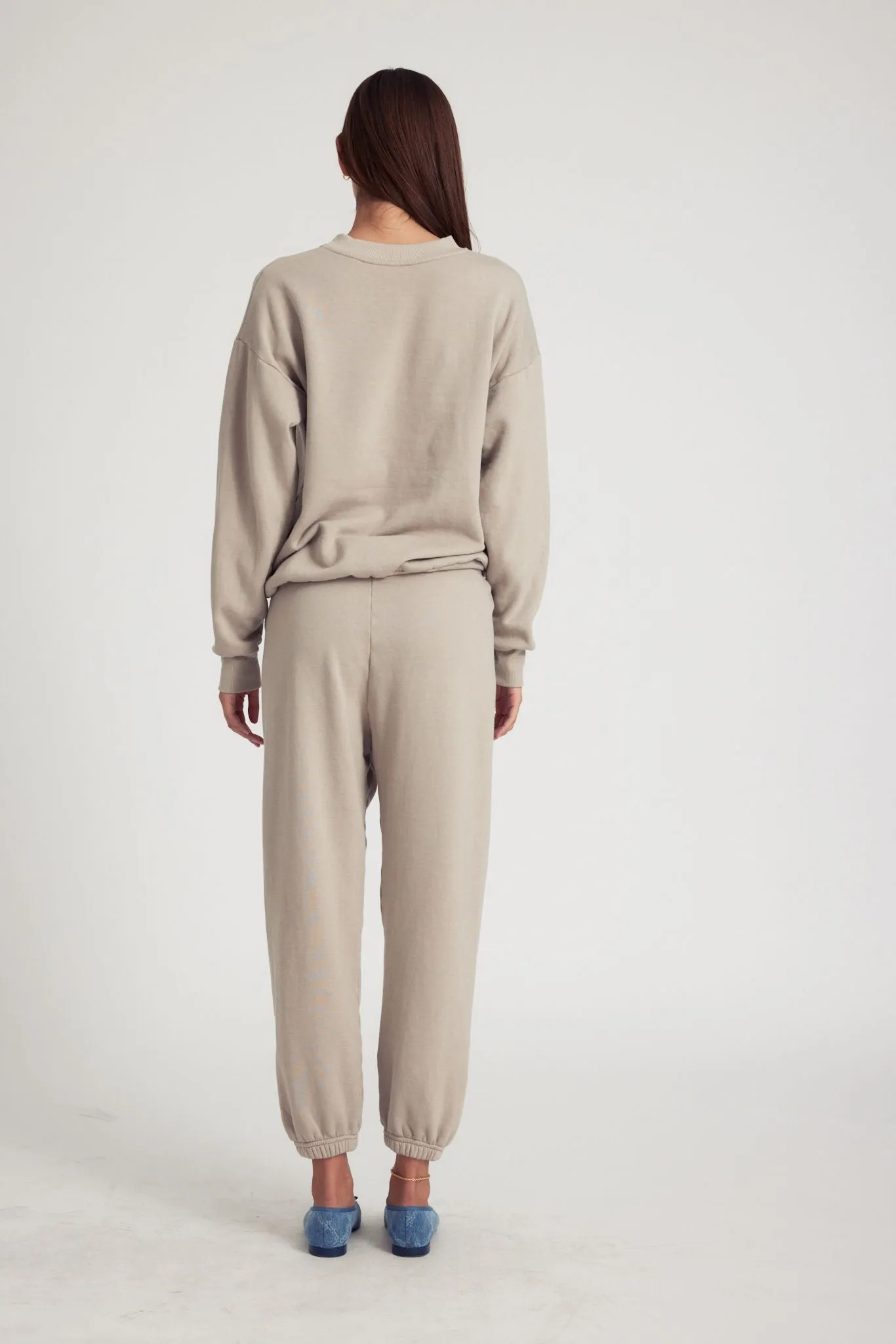 Taupe Heart Sweatpants sold by SPRWMN product image thumbnail 5