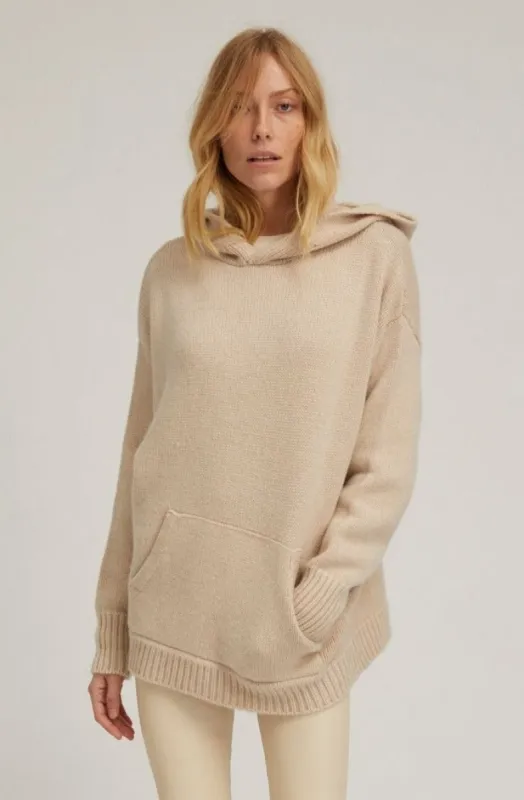 Oat Heavy Cashmere Oversized Hoodie sold by SPRWMN