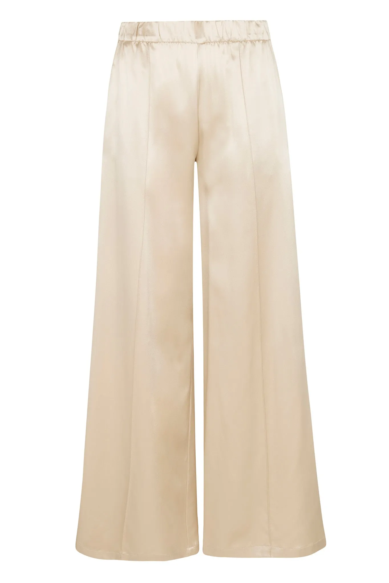Sand Silk Wide Leg Pintuck Pants sold by SPRWMN product image thumbnail 2