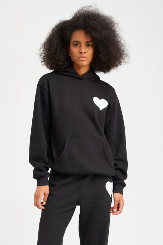Black Heart Hoodie sold by SPRWMN