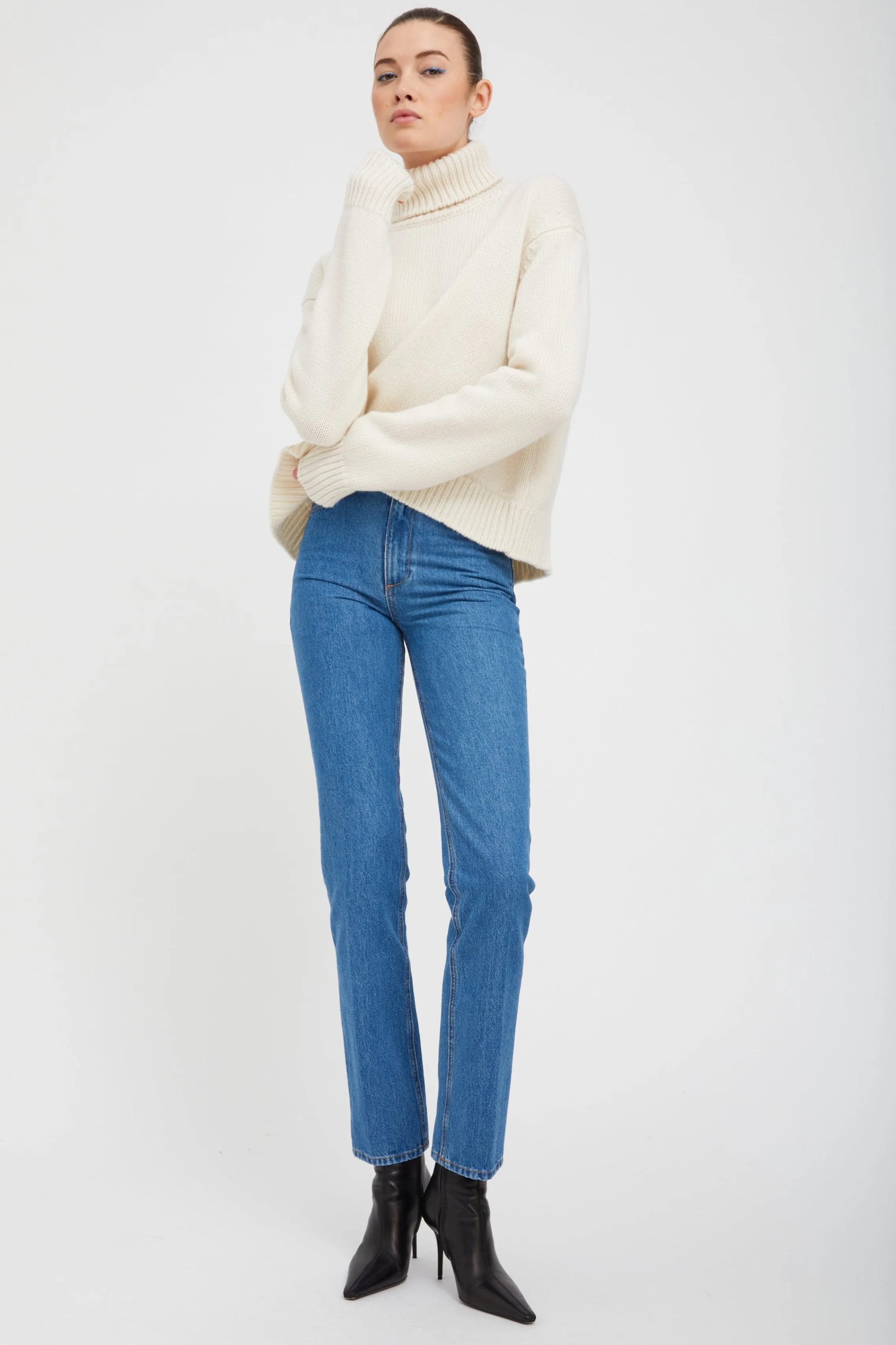 Heavy Cashmere Turtleneck Sweater sold by SPRWMN product image thumbnail 2
