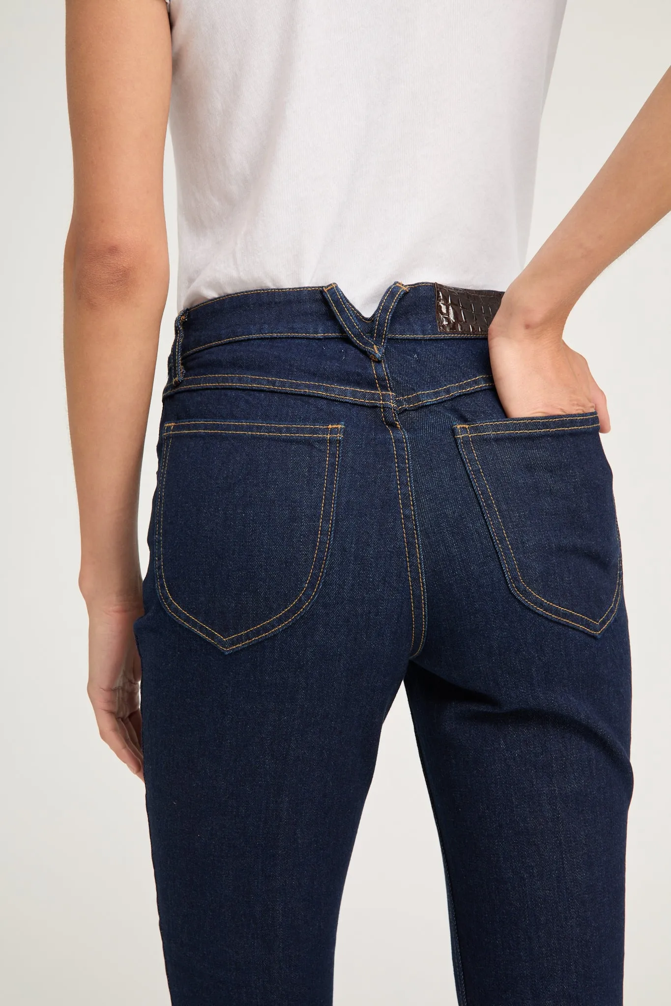 Joan Ankle Flare Denim sold by SPRWMN product image thumbnail 4