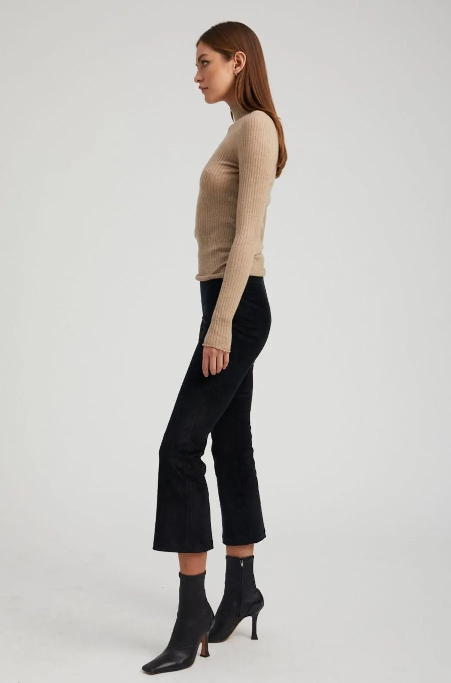 Corduroy Crop Flare Pants sold by SPRWMN product image thumbnail 3