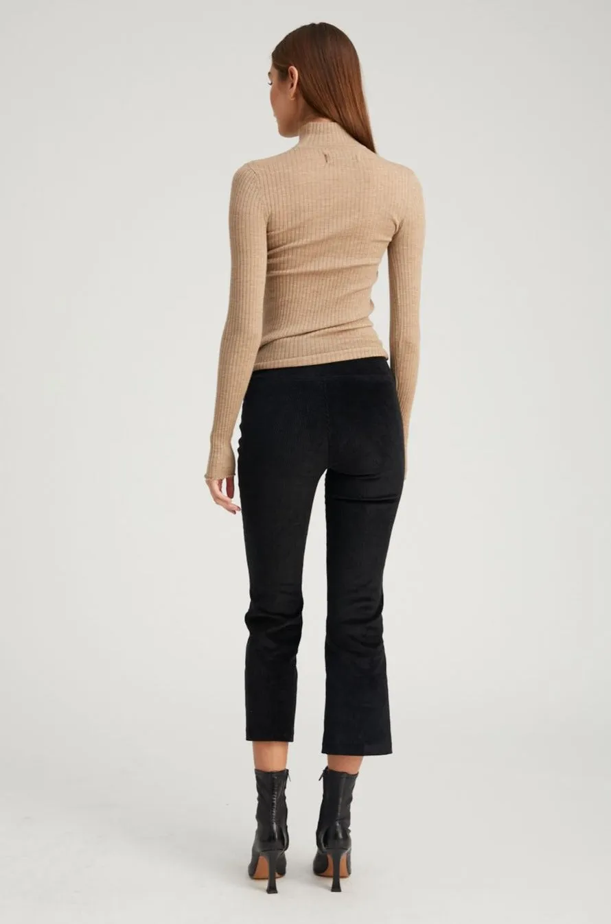 Corduroy Crop Flare Pants sold by SPRWMN product image thumbnail 4