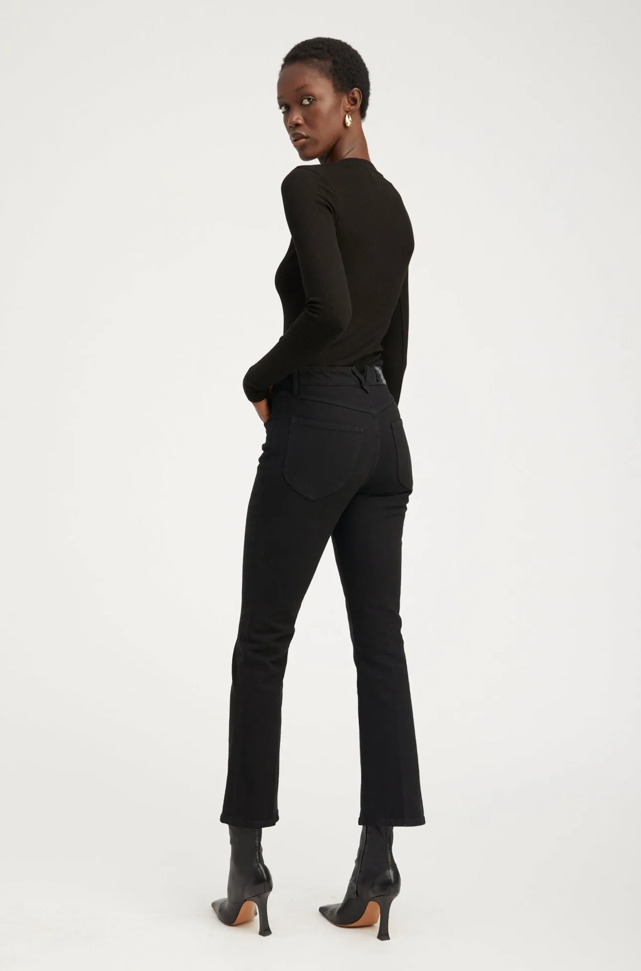 Ankle Flare Denim sold by SPRWMN product image thumbnail 5