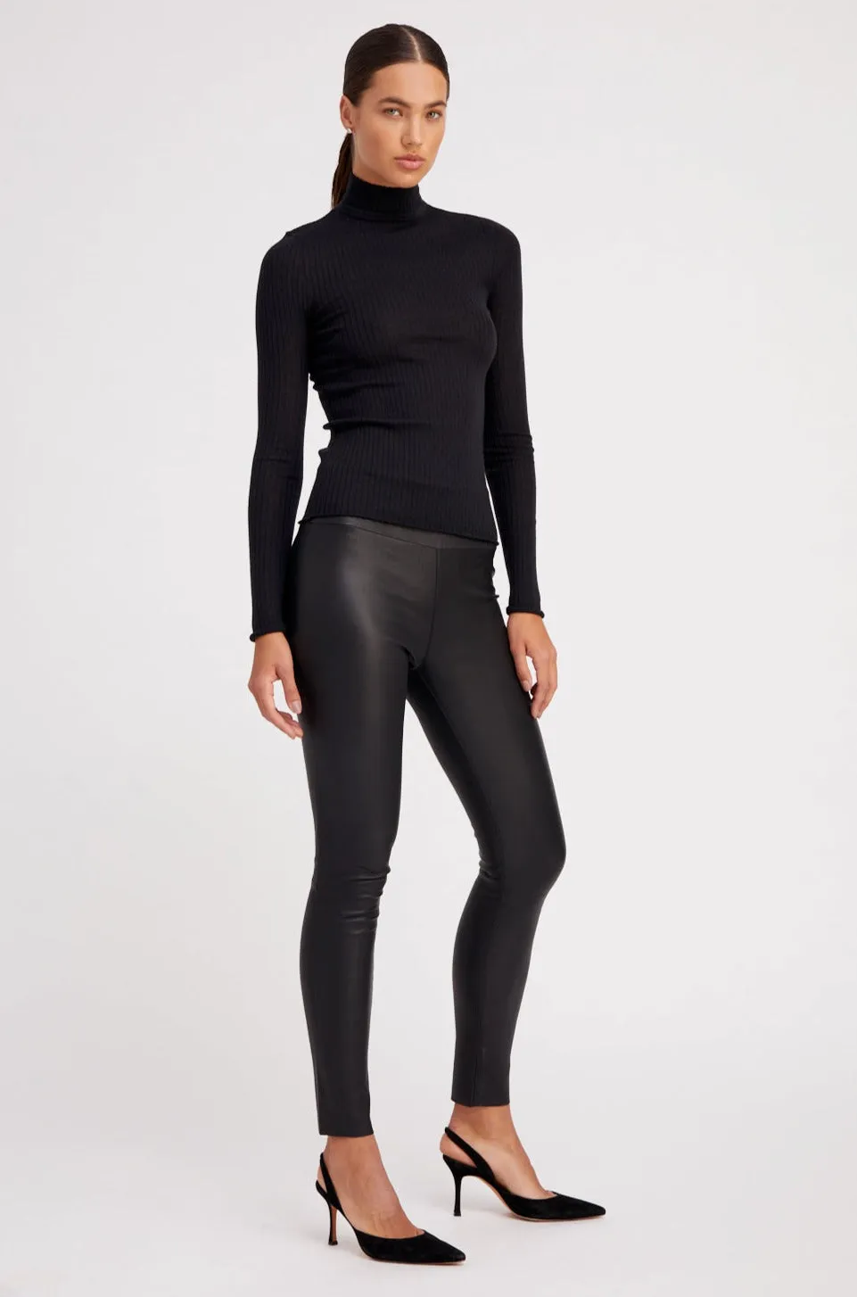 Cashmere Mock Neck sold by SPRWMN product image thumbnail 5