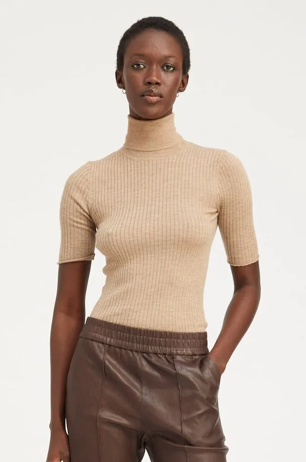 Camel Cashmere Turtleneck sold by SPRWMN
