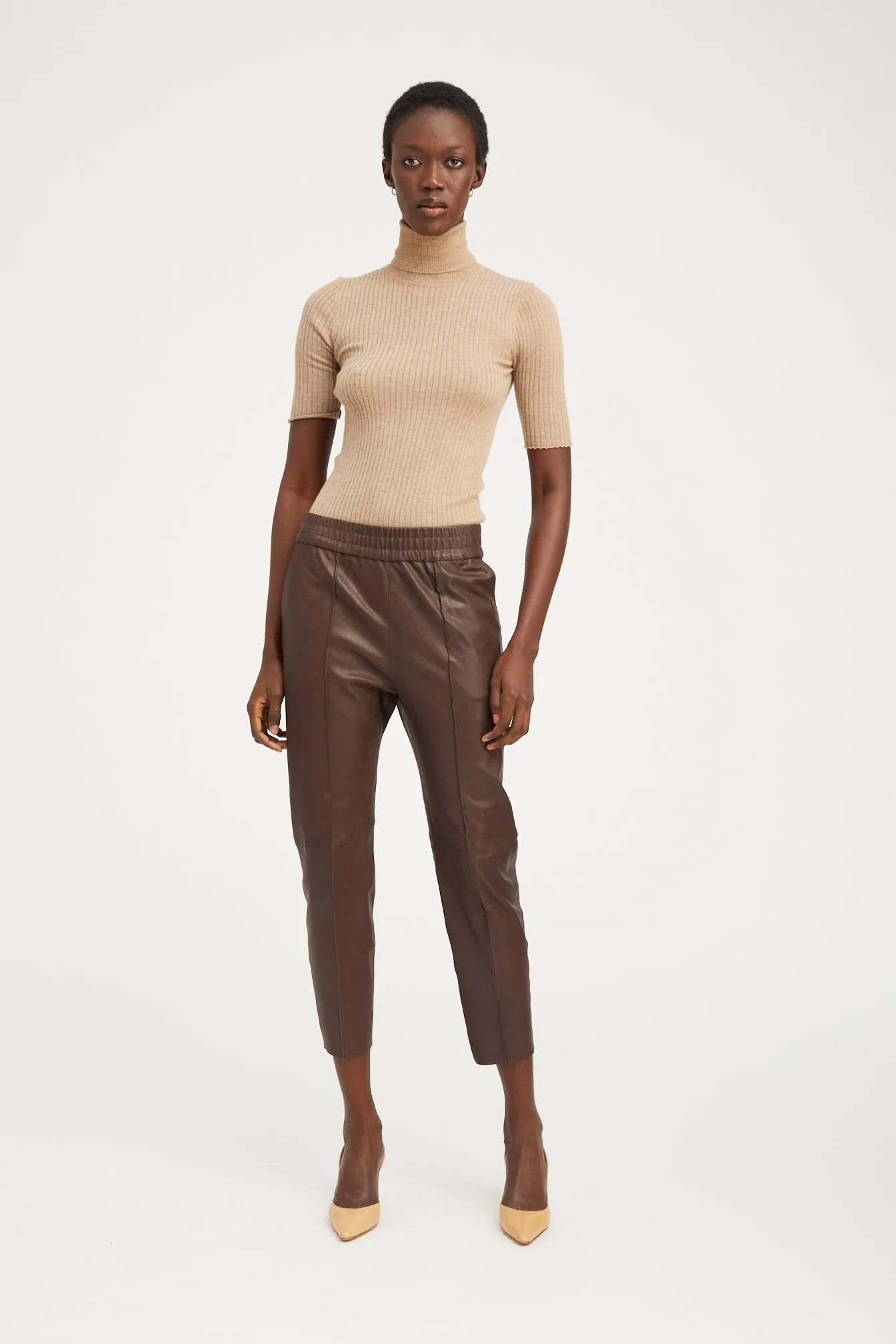 Camel Cashmere Turtleneck sold by SPRWMN product image thumbnail 3