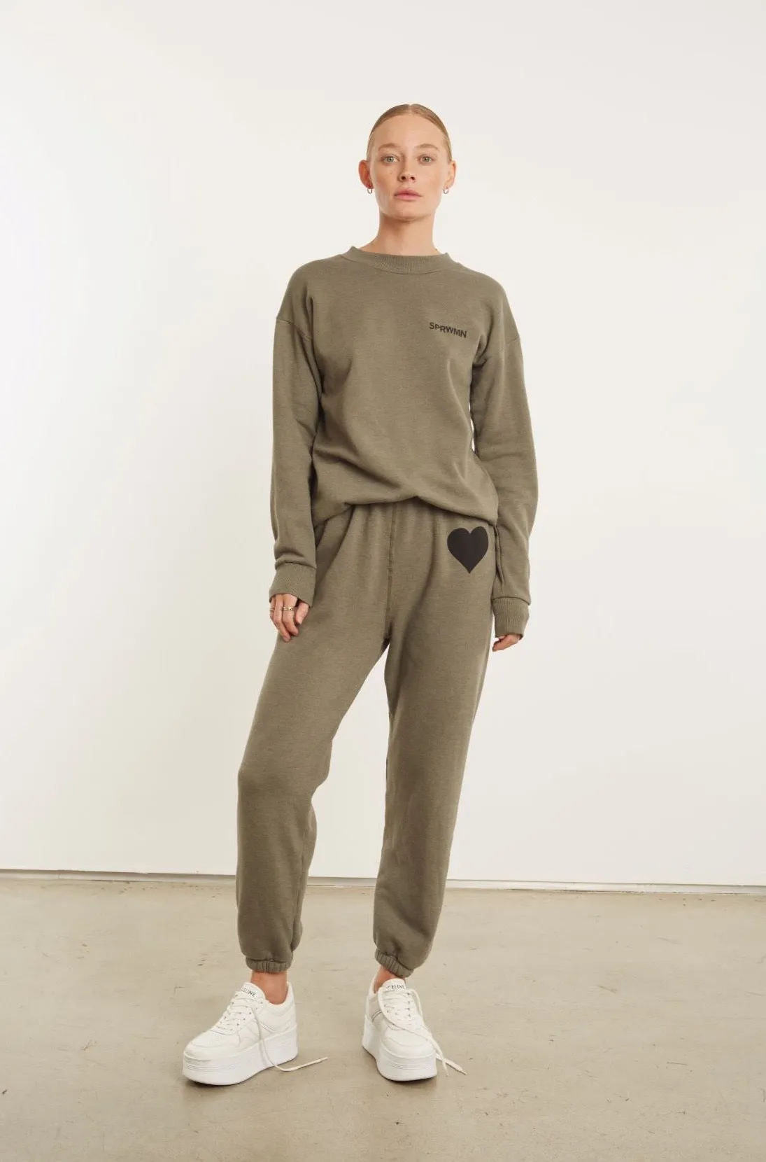 Moss Logo Sweatshirt sold by SPRWMN product image thumbnail 3