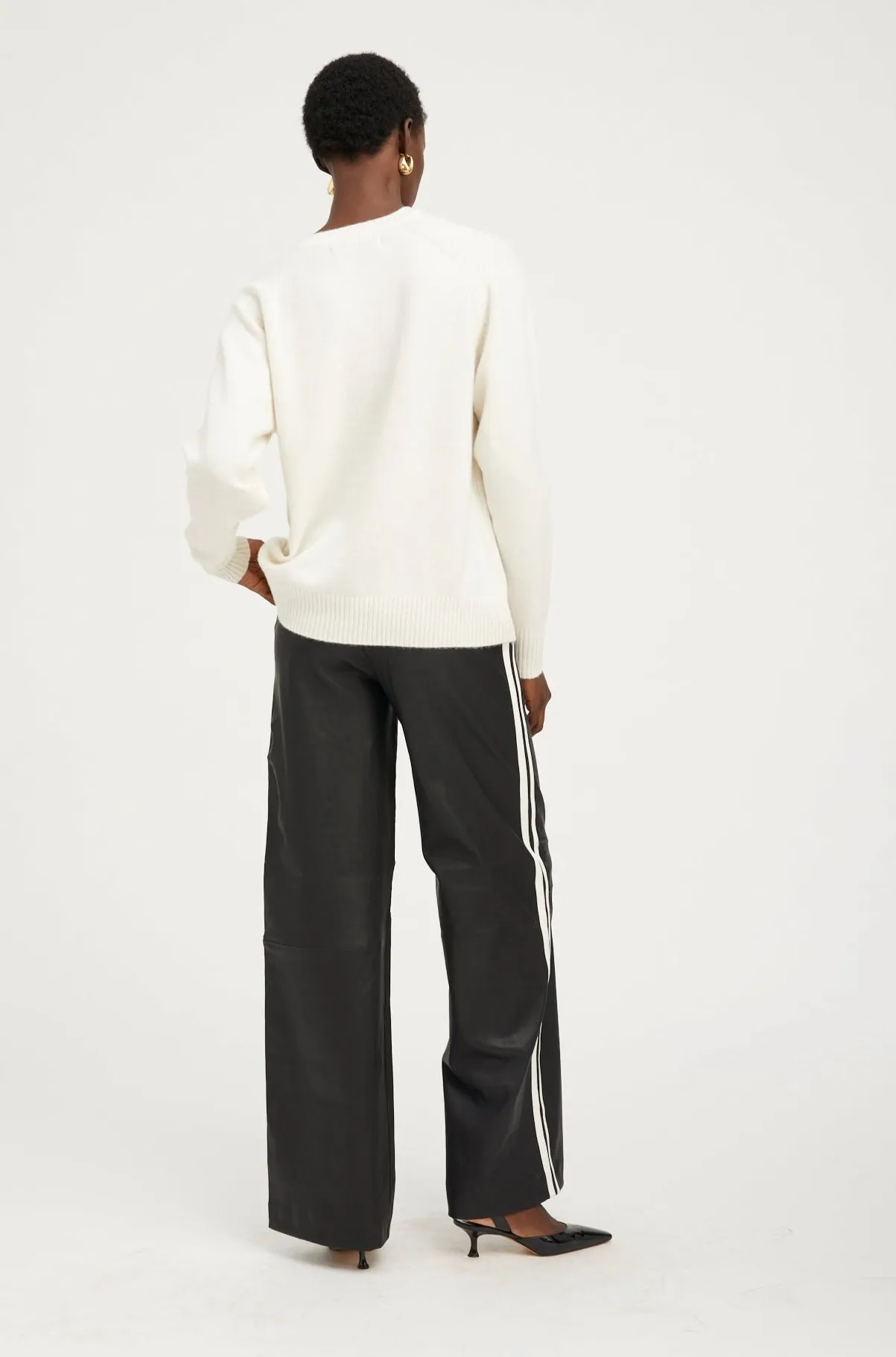 Cashmere Boyfriend Sweater sold by SPRWMN product image thumbnail 3