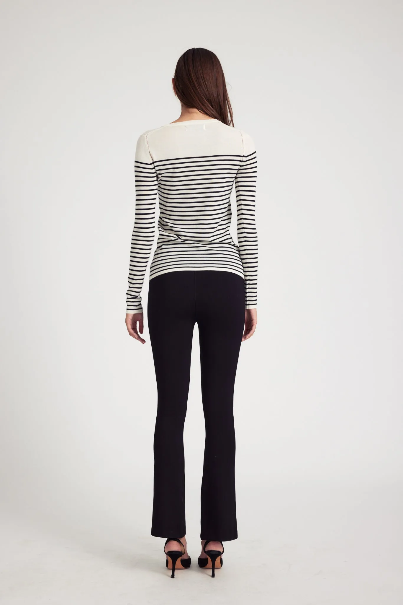 Black Casanova Ankle Flare Leggings sold by SPRWMN product image thumbnail 5