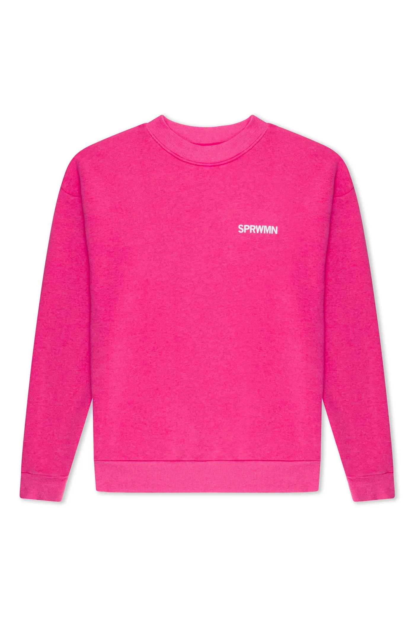 Hot Pink Logo Sweatshirt sold by SPRWMN product image thumbnail 2