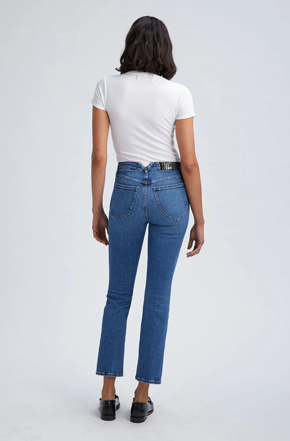 Ankle Flare Denim sold by SPRWMN product image thumbnail 4