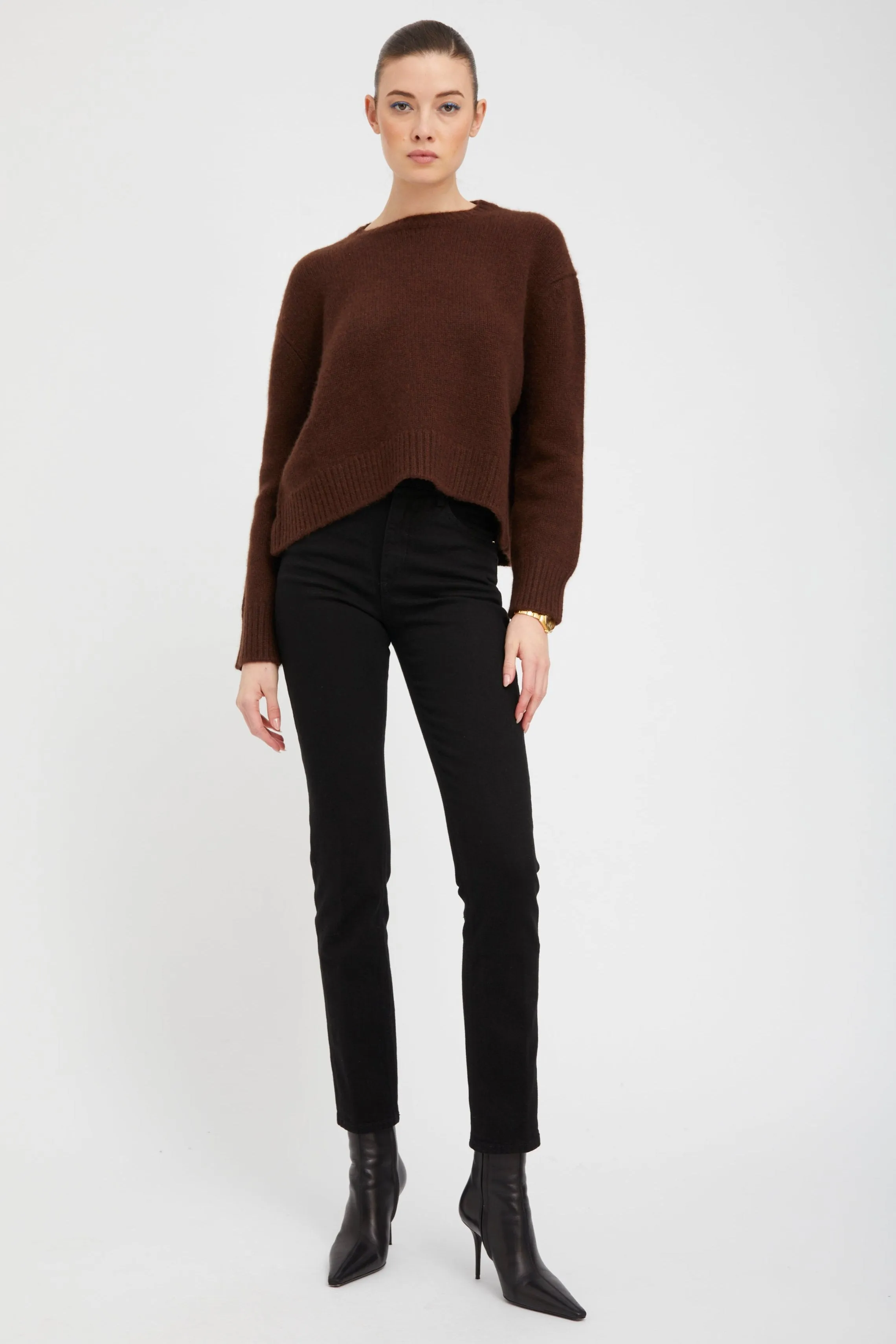 Stevie Slim Straight Leg Denim sold by SPRWMN