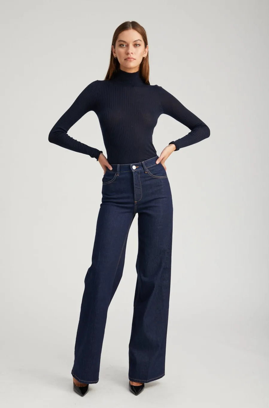 Jane Loose Straight Denim sold by SPRWMN product image thumbnail 3