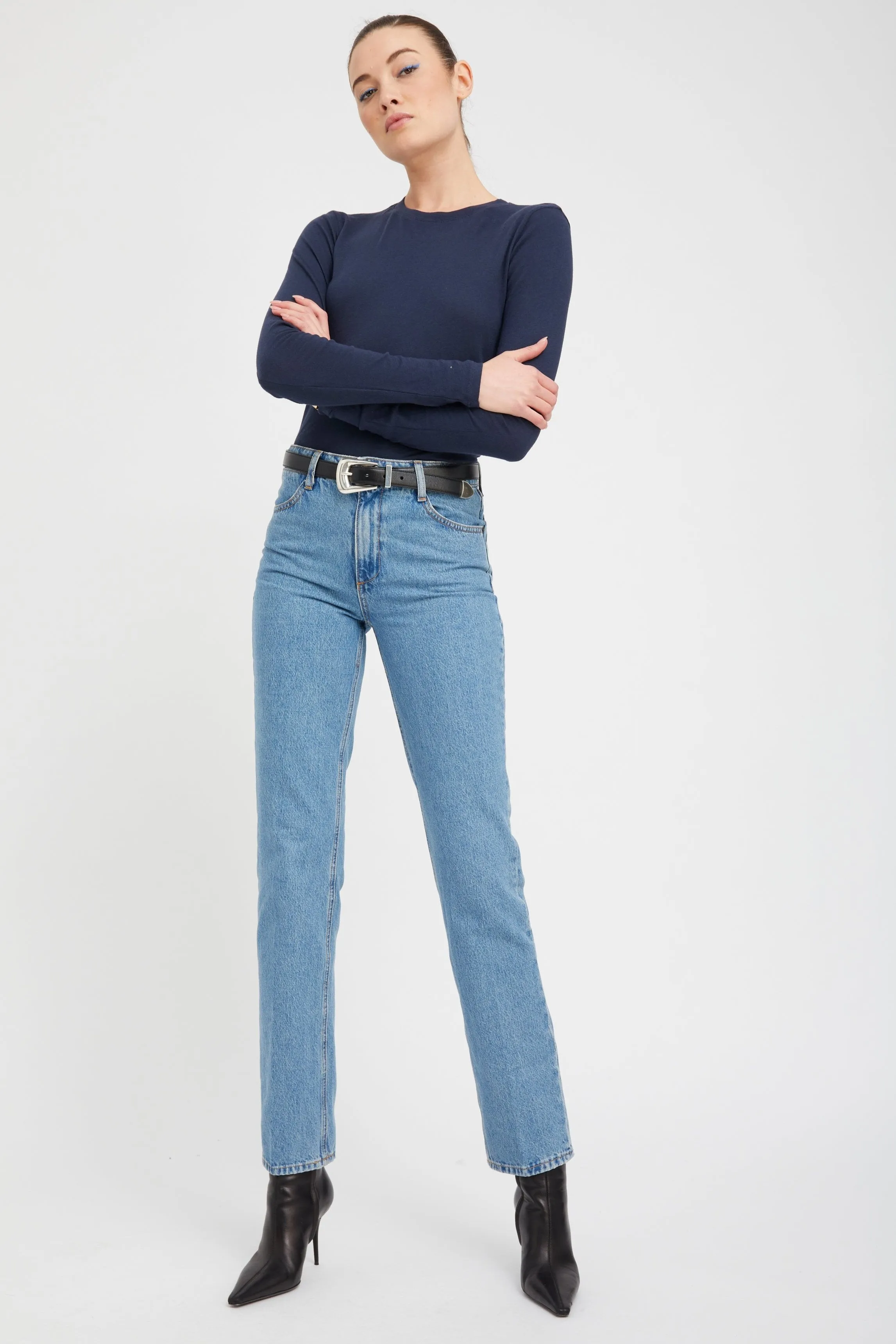 Grace Straight Leg Denim sold by SPRWMN product image thumbnail 2