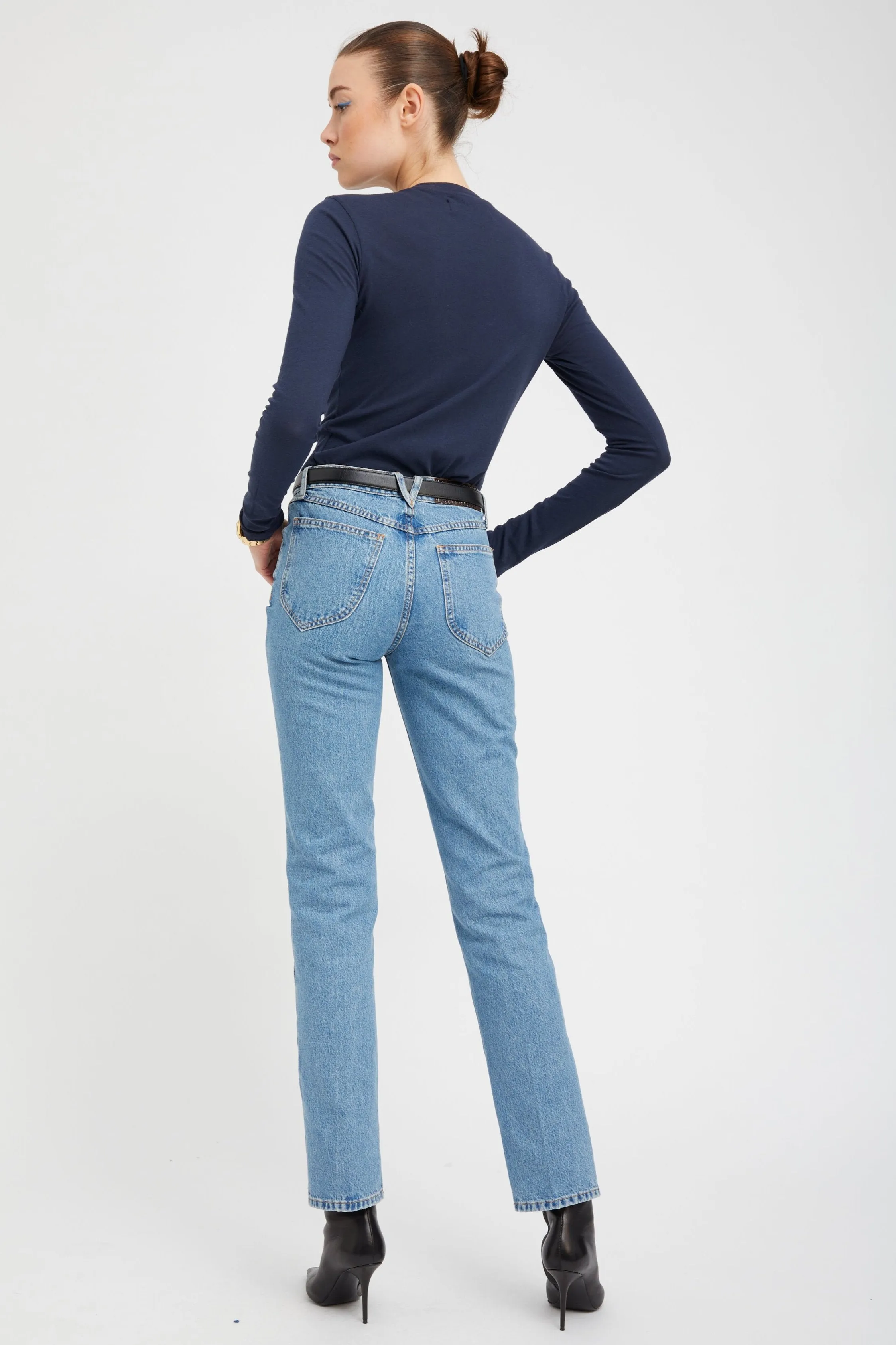 Grace Straight Leg Denim sold by SPRWMN product image thumbnail 4