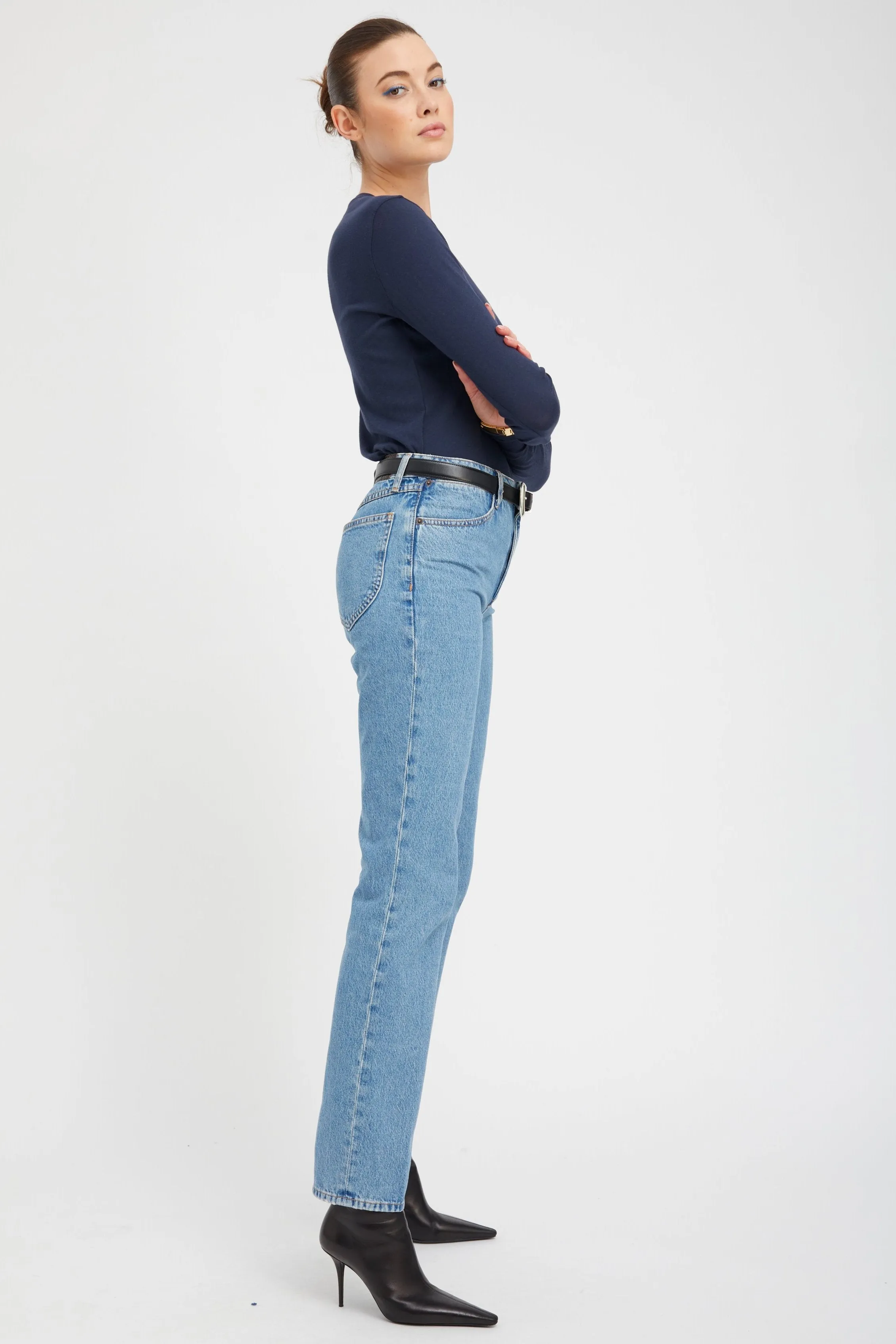 Grace Straight Leg Denim sold by SPRWMN product image thumbnail 3