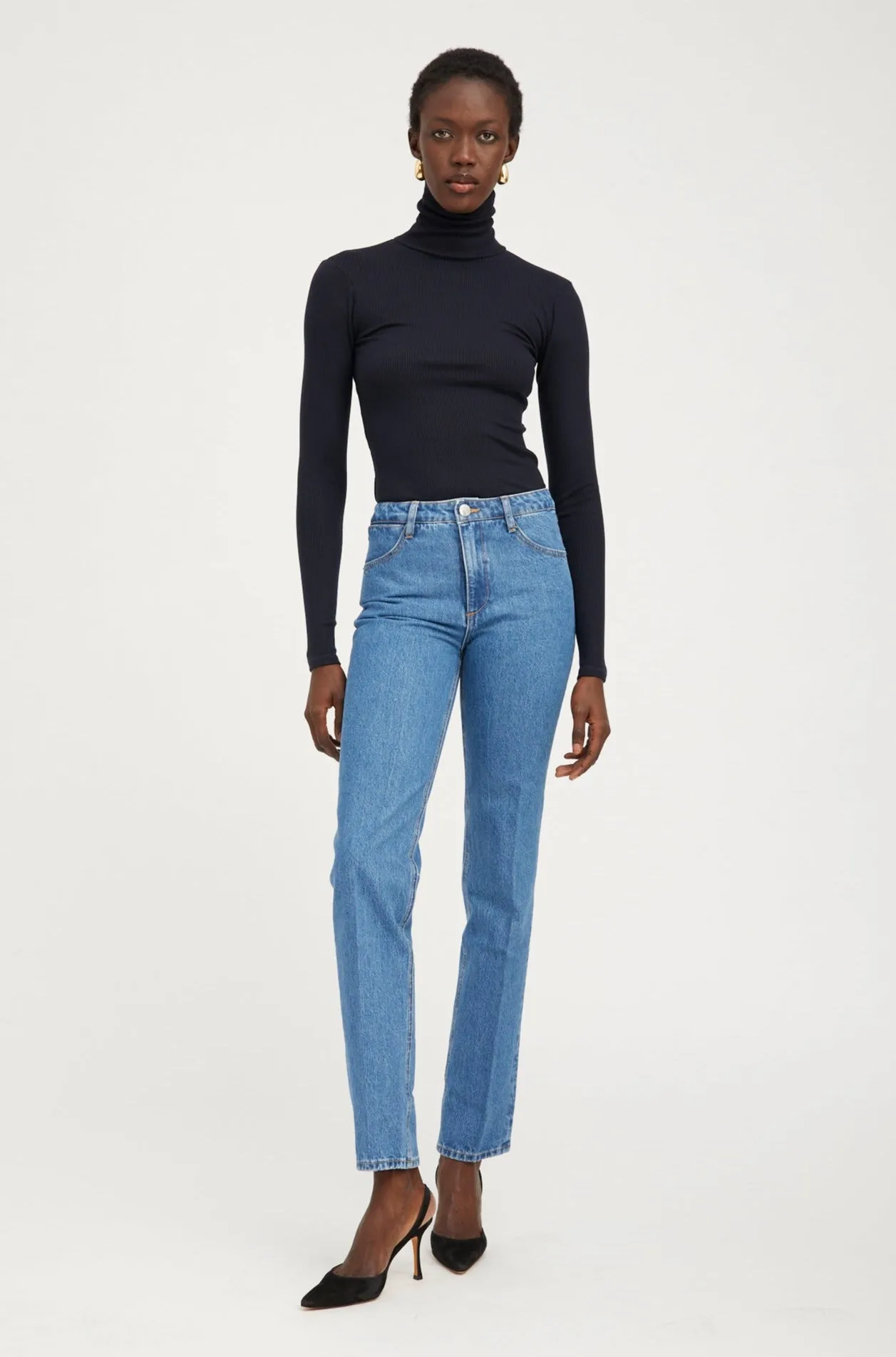 Coco Straight Leg Denim sold by SPRWMN product image thumbnail 4