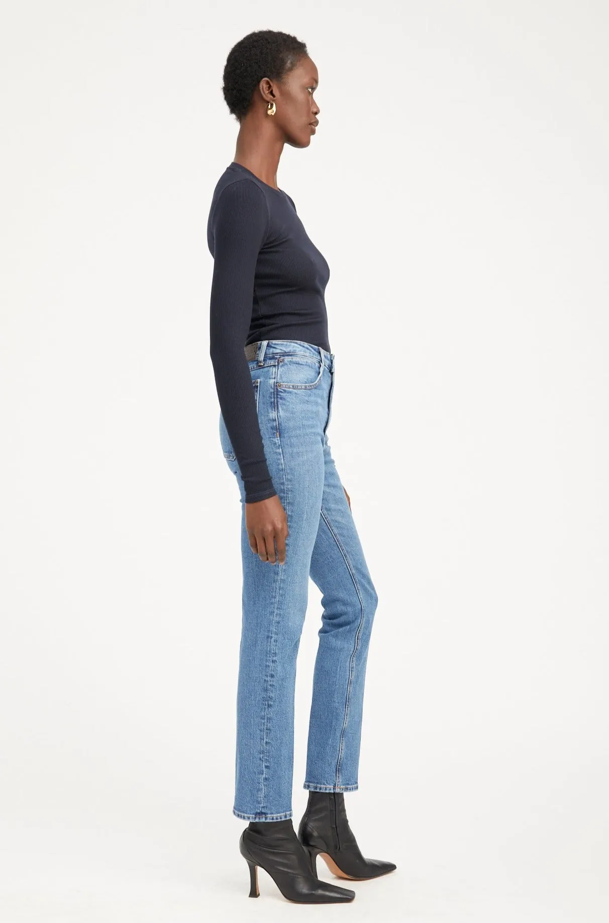 Slim Straight Denim sold by SPRWMN product image thumbnail 2