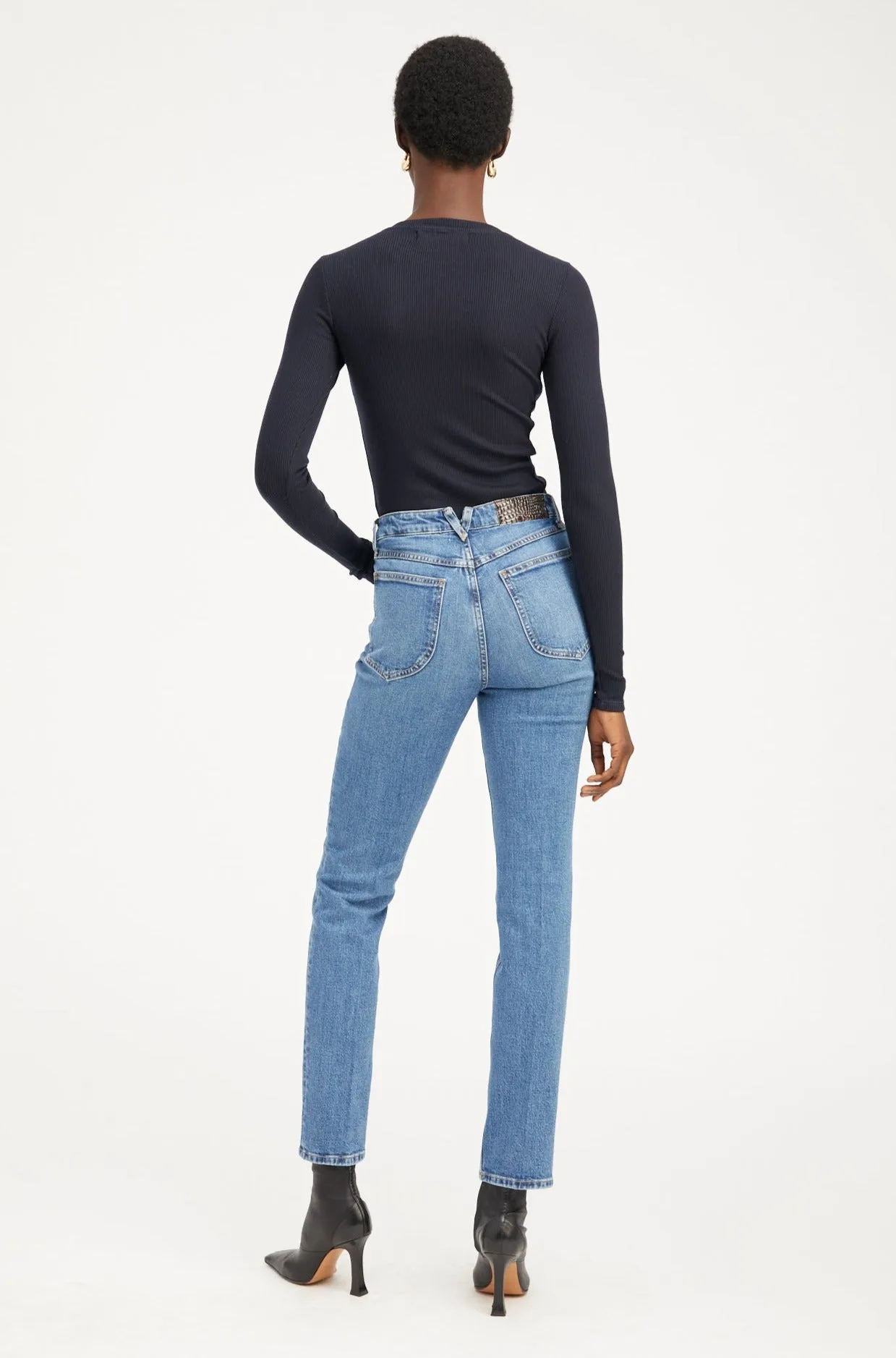 Slim Straight Denim sold by SPRWMN product image thumbnail 3
