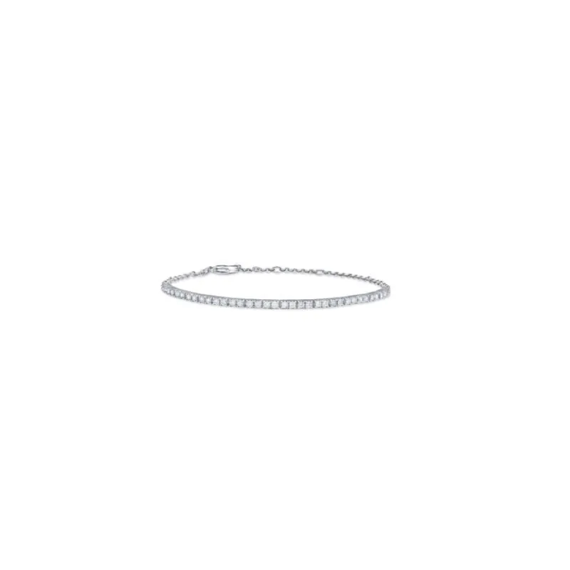 White Gold Diamond Tennis Bracelet sold by SPRWMN