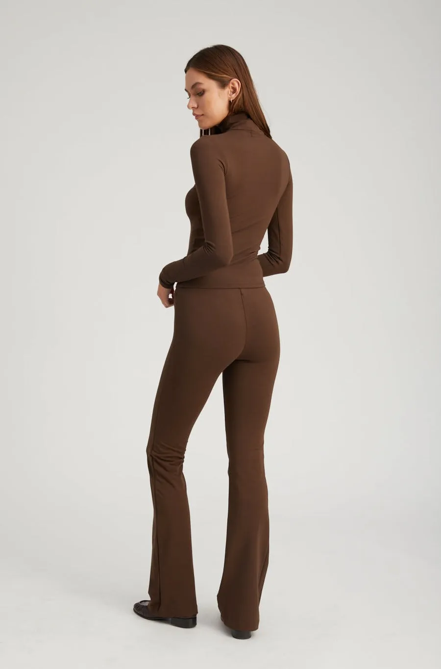 Dark Chocolate City Micro Flare sold by SPRWMN product image thumbnail 4