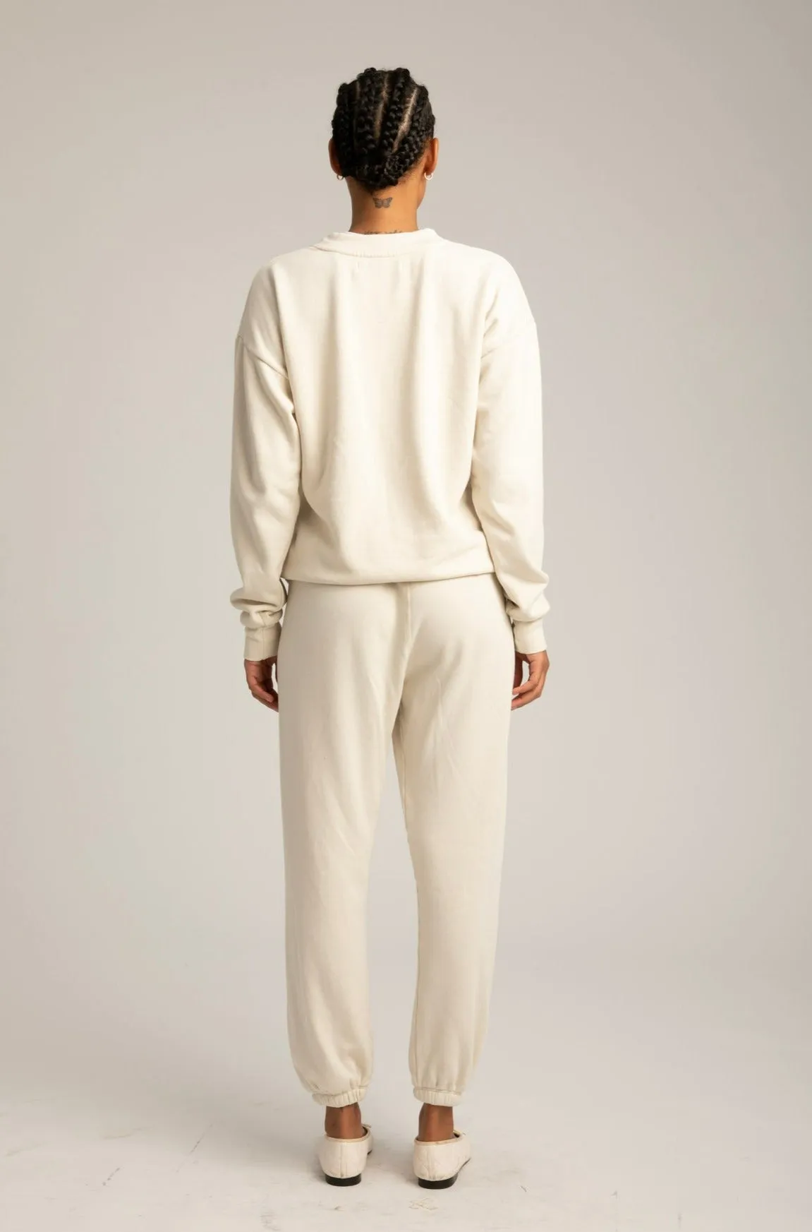 Vintage White Logo Sweatshirt sold by SPRWMN product image thumbnail 5