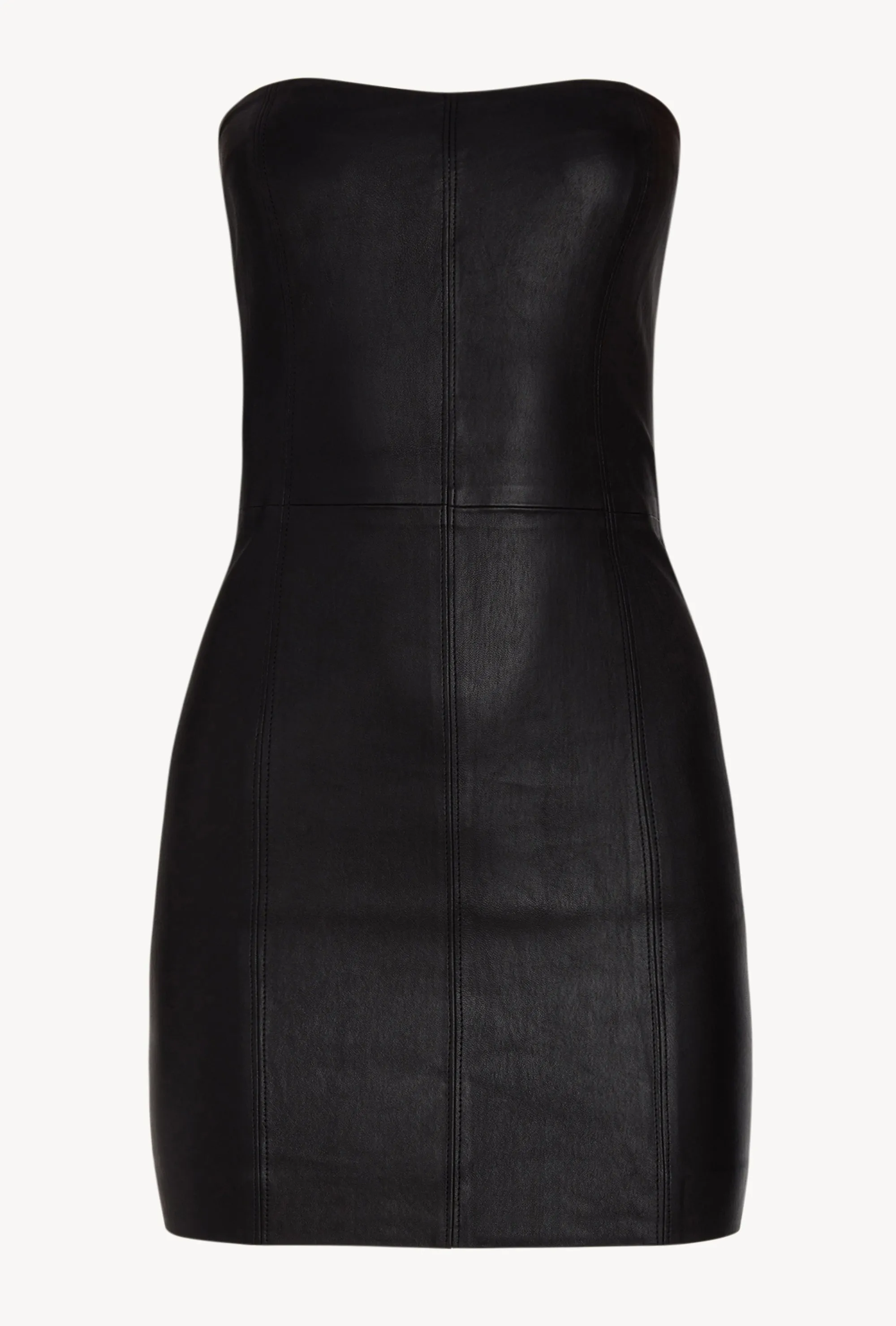 Leather Strapless Dress sold by SPRWMN product image thumbnail 2