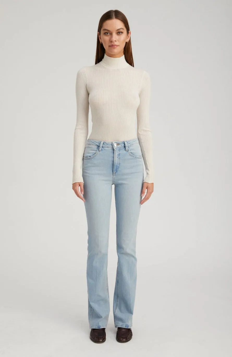 Françoise Micro Flare Denim sold by SPRWMN product image thumbnail 5