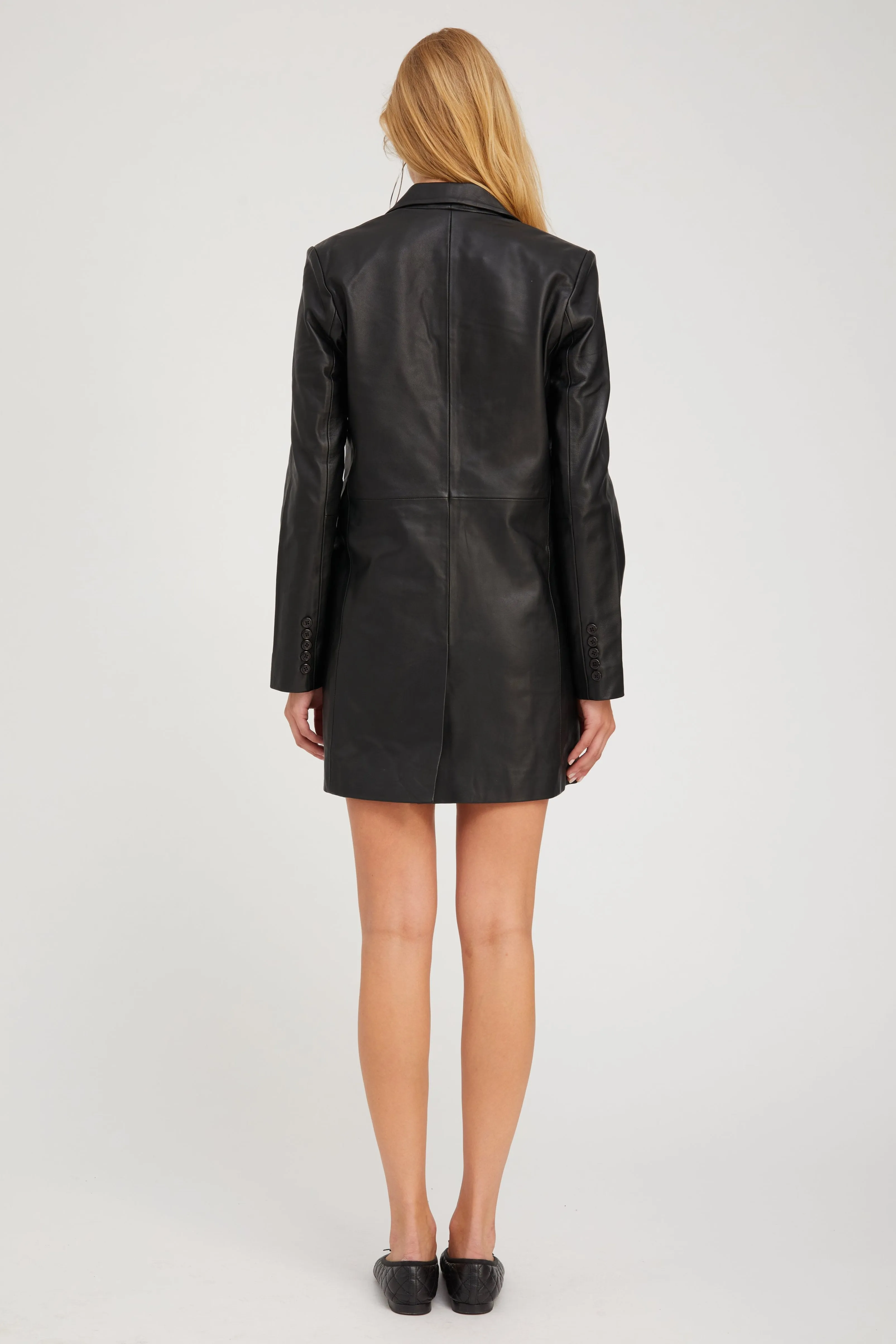 Leather Blazer Coat sold by SPRWMN product image thumbnail 5