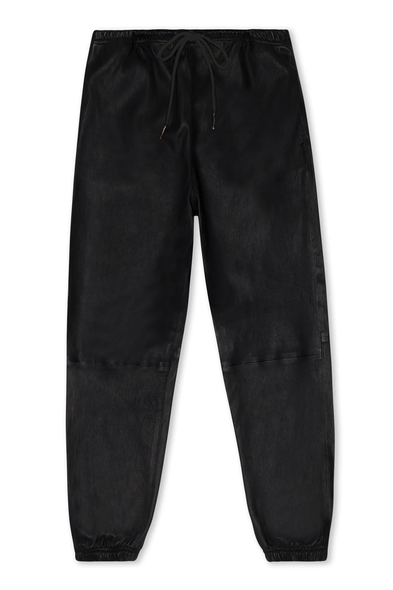Black Leather Sweatpants sold by SPRWMN product image thumbnail 2