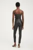 Black Leather Tube Top sold by SPRWMN