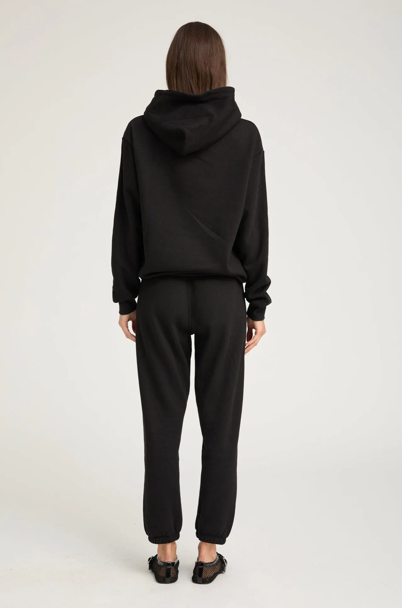 Glossy Black Heart Hoodie sold by SPRWMN product image thumbnail 4