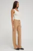 Sand Suede Classic Trousers sold by SPRWMN