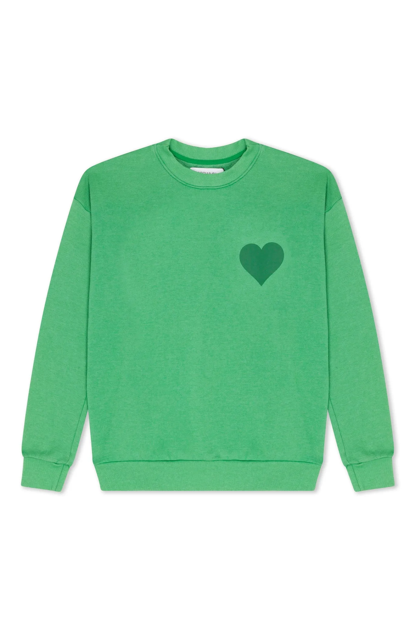 Jade Heart Sweatshirt sold by SPRWMN product image thumbnail 4