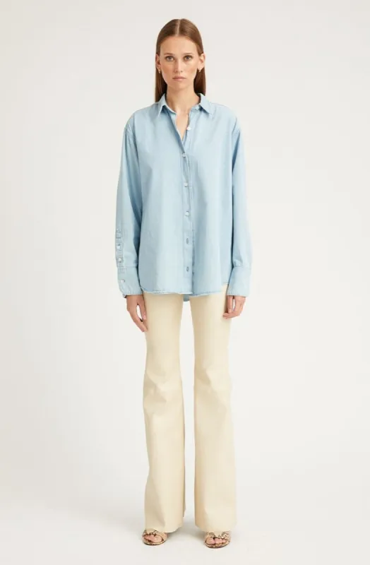 Alabaster Leather Ultra Flare PR sold by SPRWMN