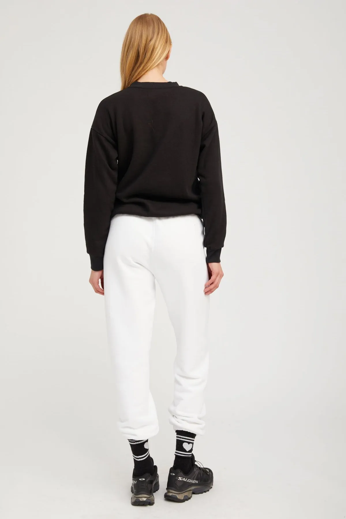 Black Heart Sweatshirt sold by SPRWMN product image thumbnail 4