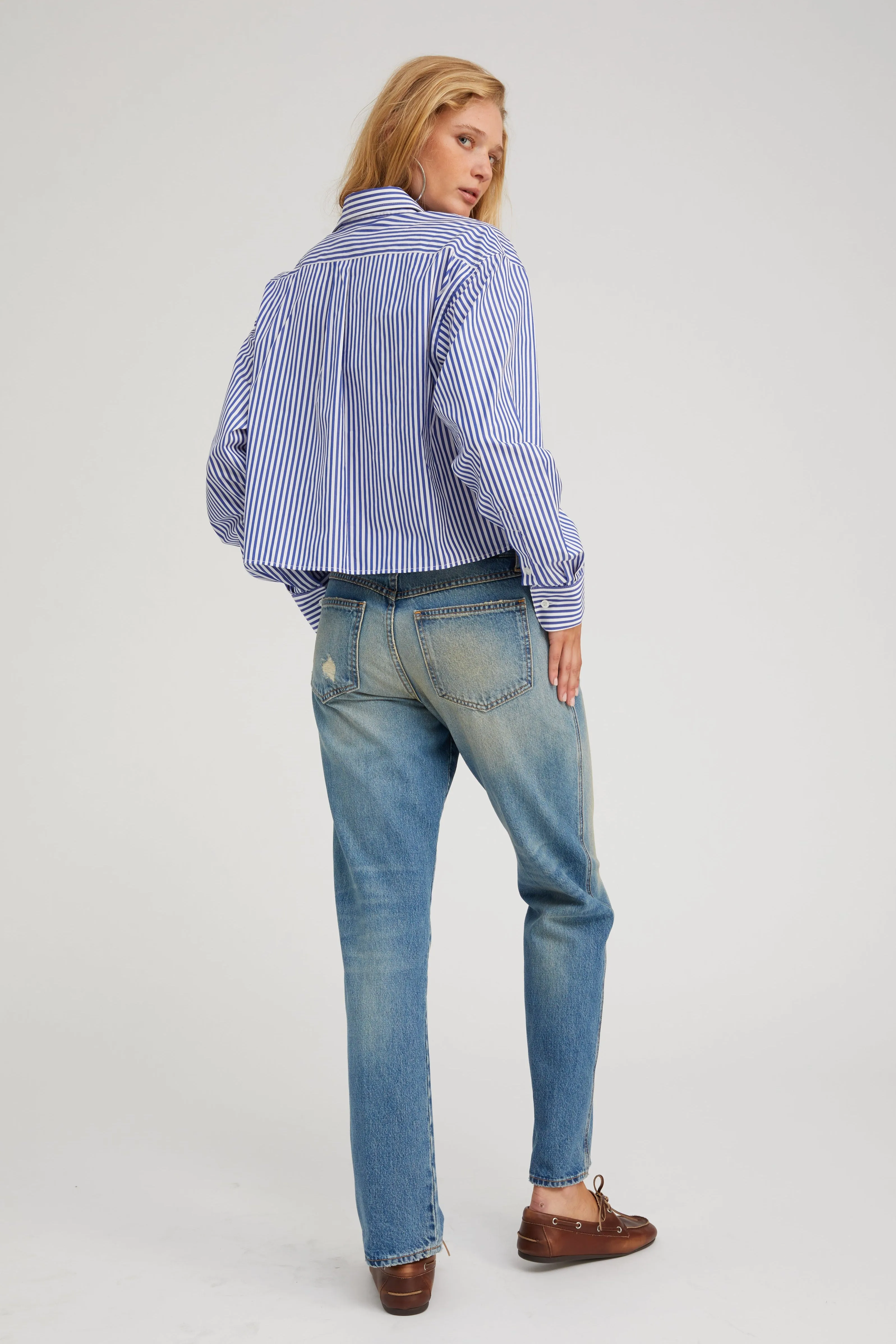 Kate Slim Boyfriend Denim sold by SPRWMN product image thumbnail 4