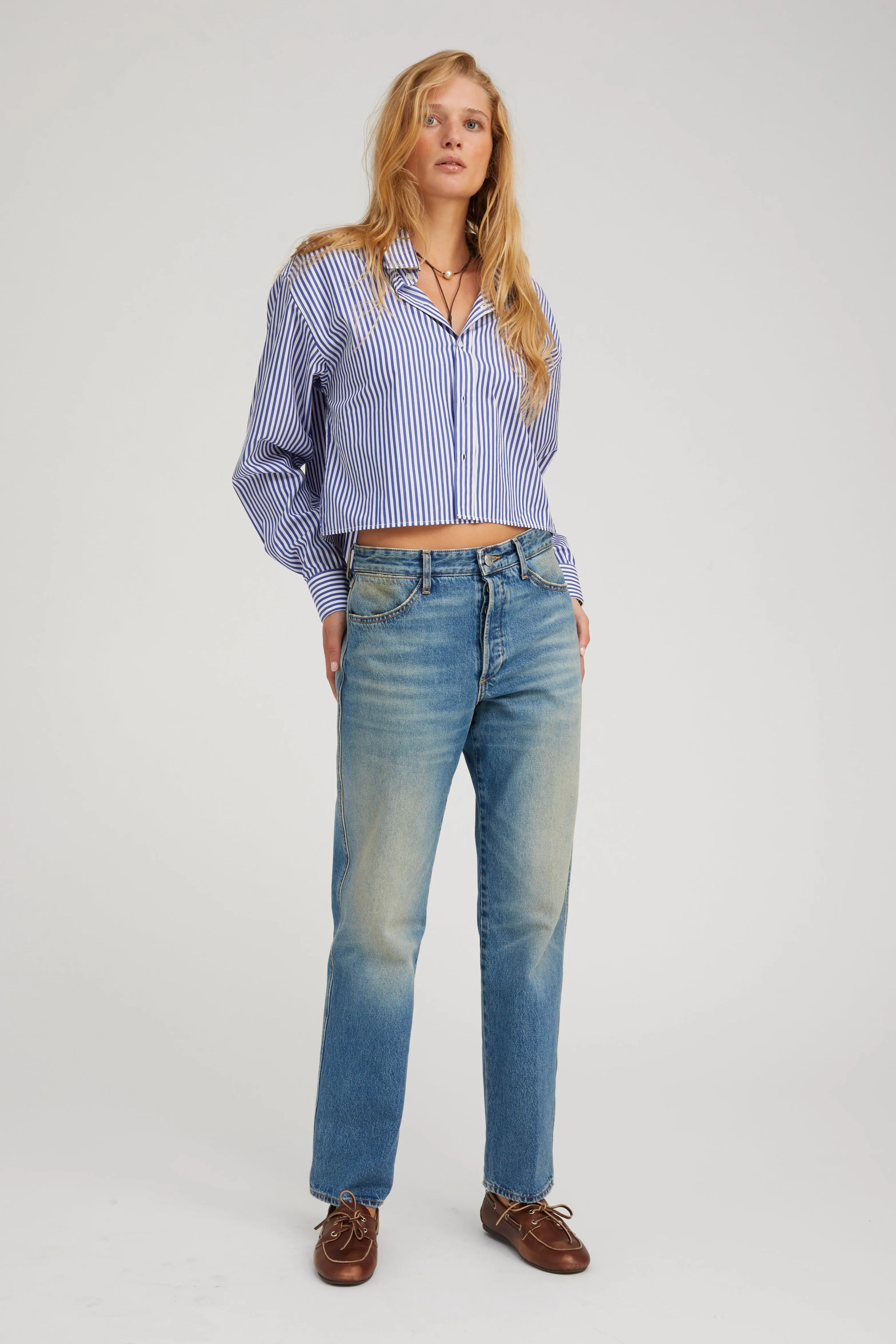 Kate Slim Boyfriend Denim sold by SPRWMN product image thumbnail 2