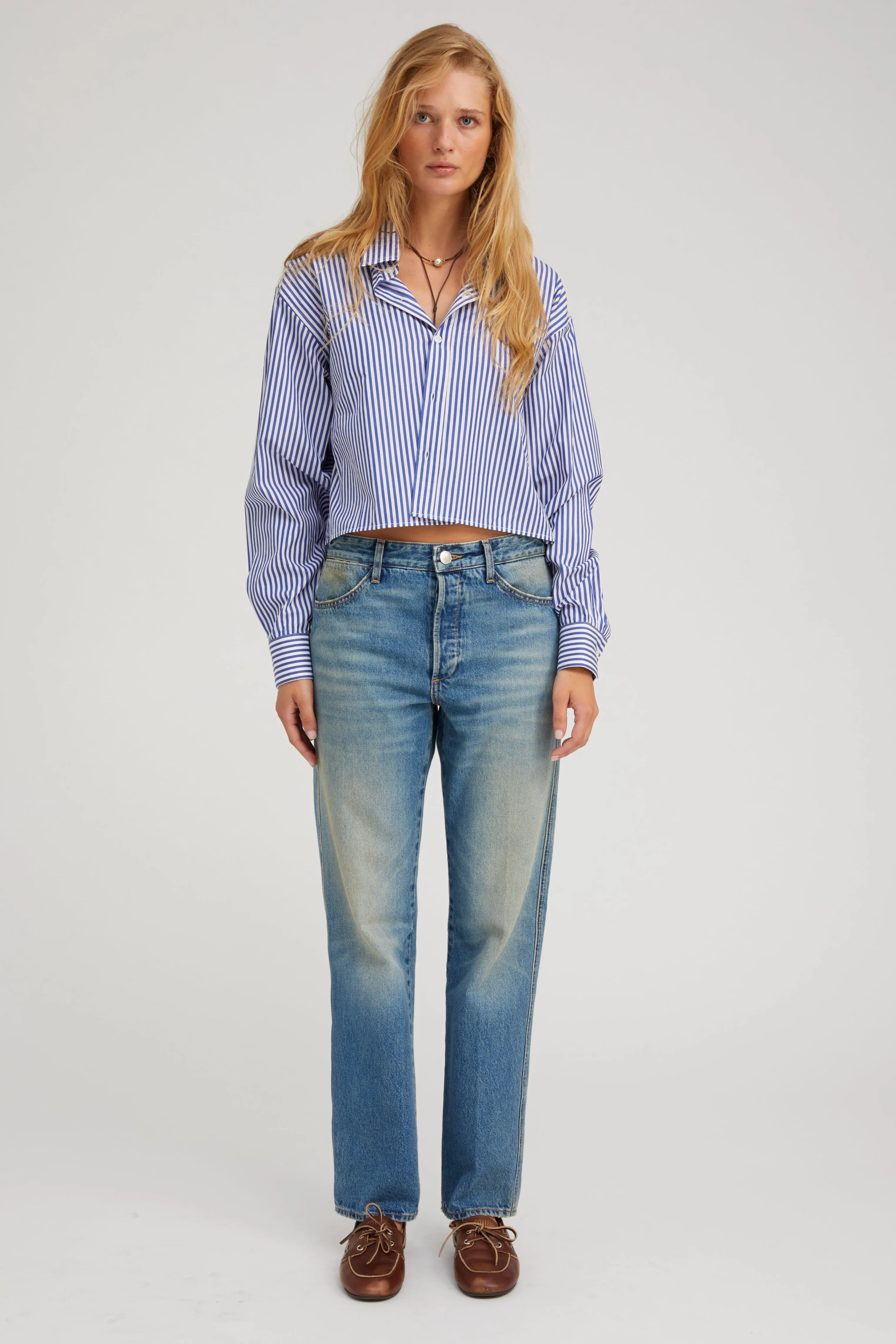 Kate Slim Boyfriend Denim sold by SPRWMN