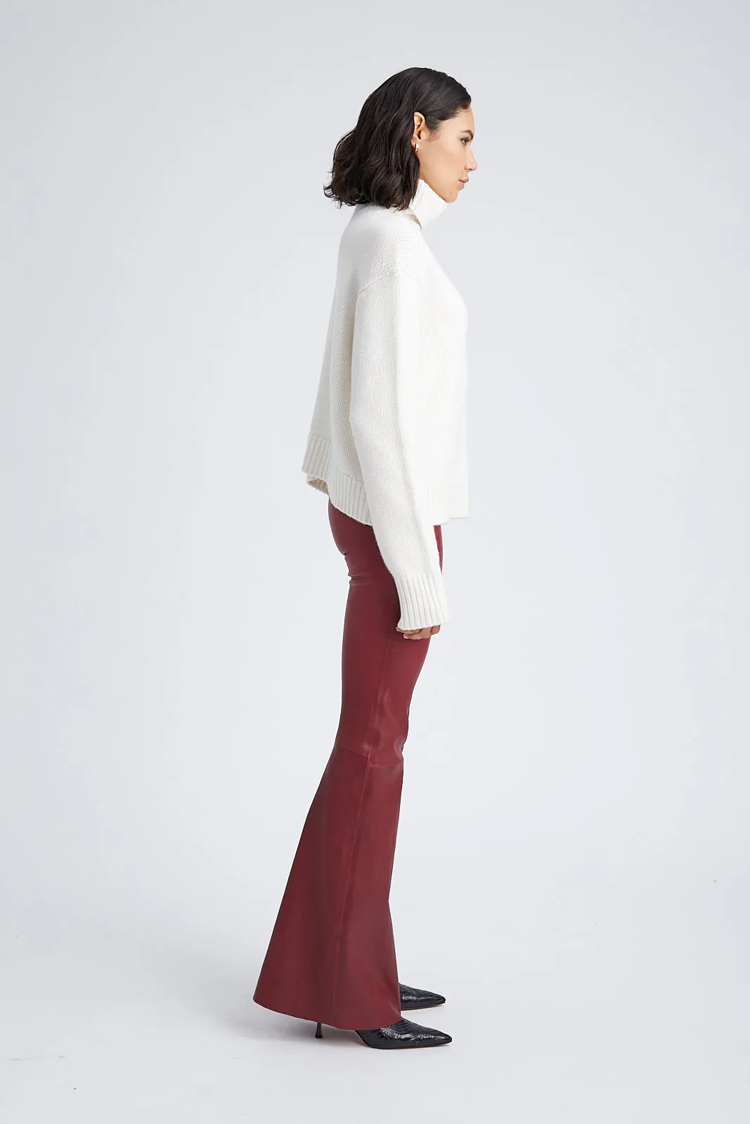 Crimson Leather Ultra Flare sold by SPRWMN product image thumbnail 2